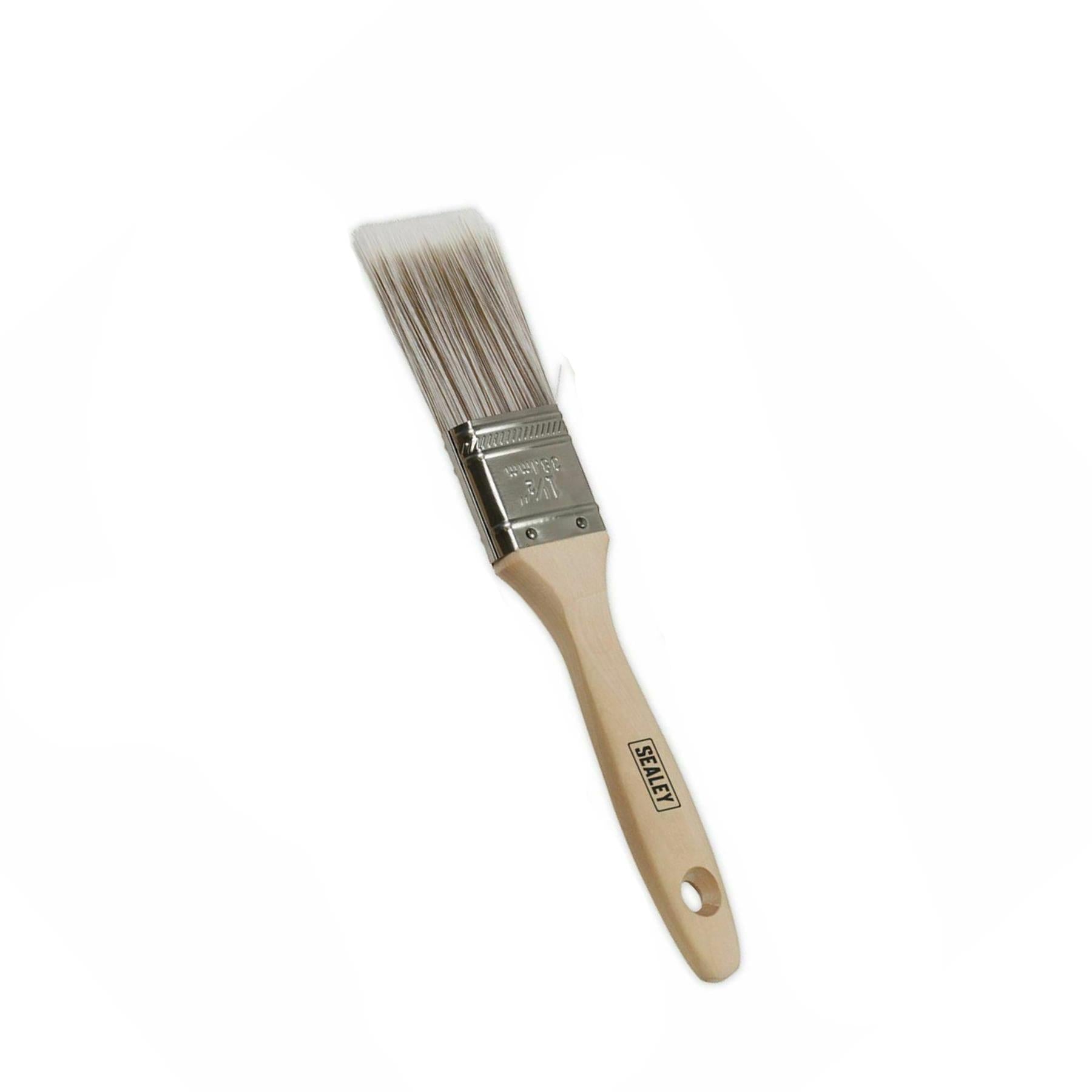 Sealey Wooden Handle Paint Brush Set 3pc