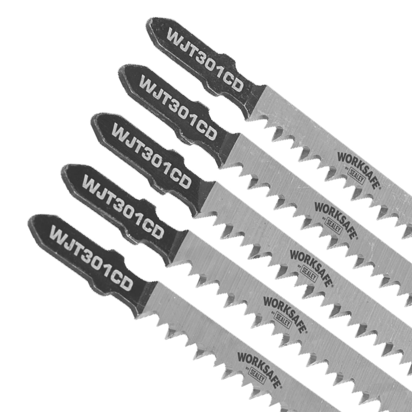 Sealey Jigsaw Blade 90mm 8tpi - Pack of 5 Chrome Vanadium