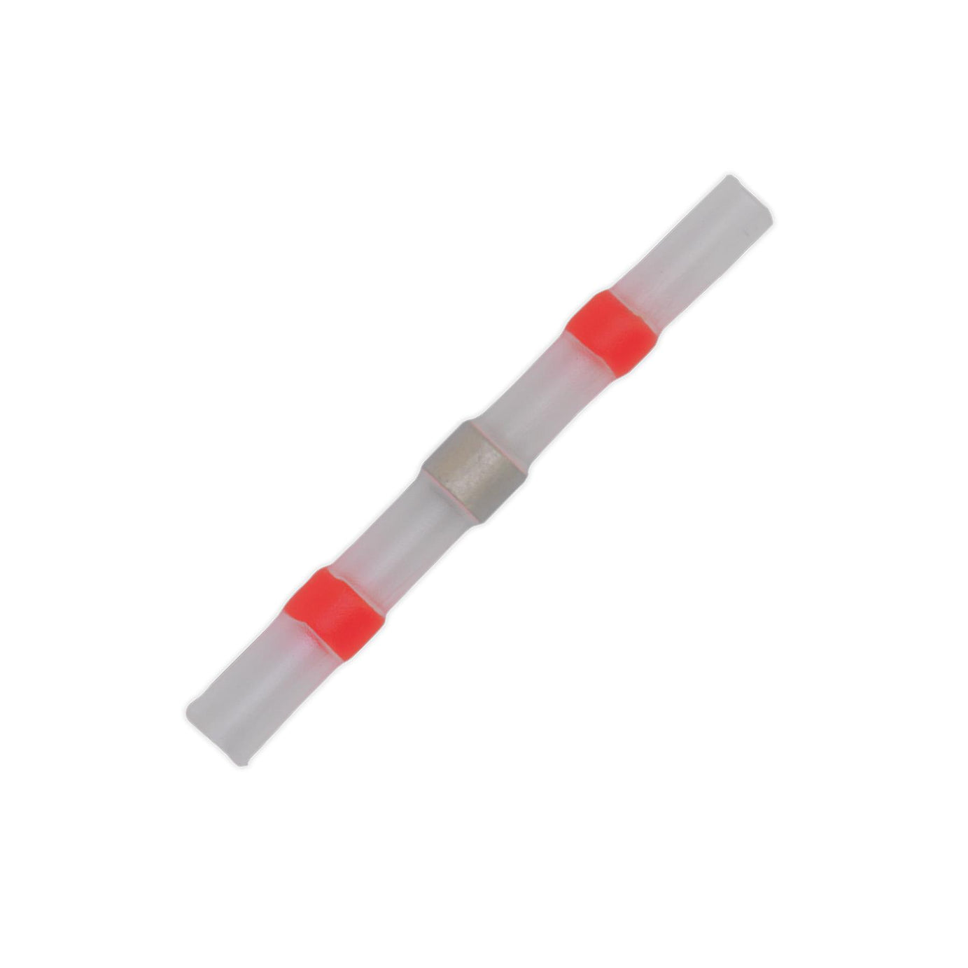 Sealey Heat Shrink Butt Connector 22-18 AWG Red Pack of 25