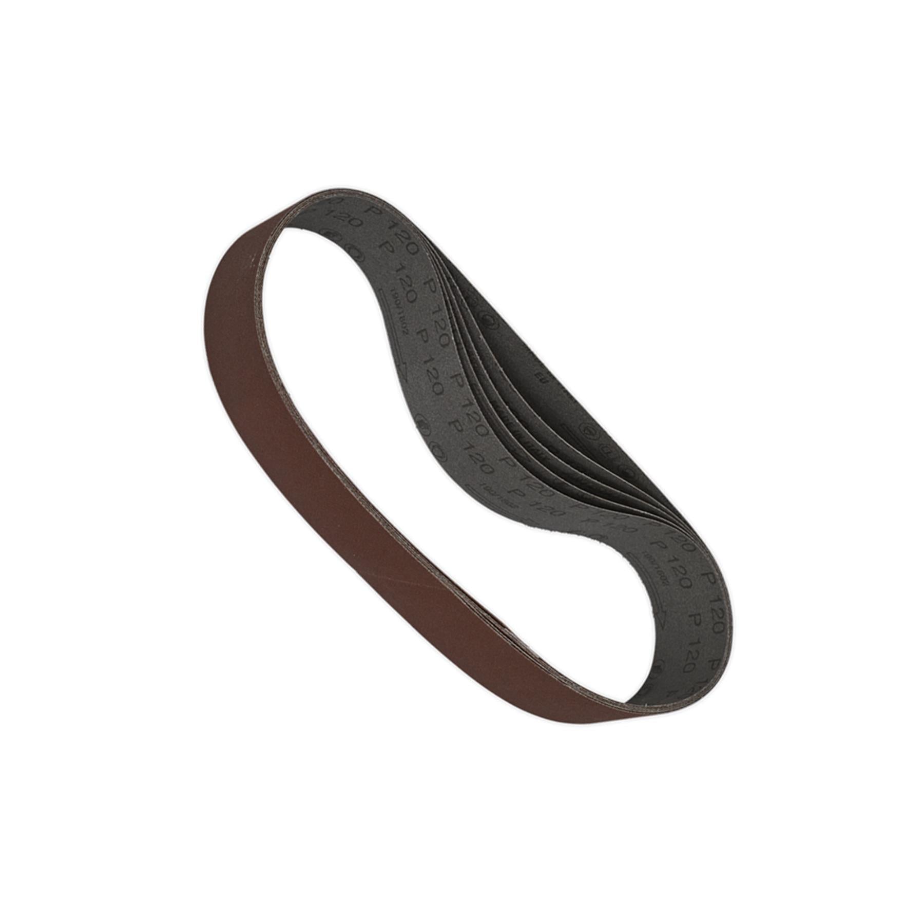 Sealey Sanding Belt 50 x 686mm 120Grit Pack of 5