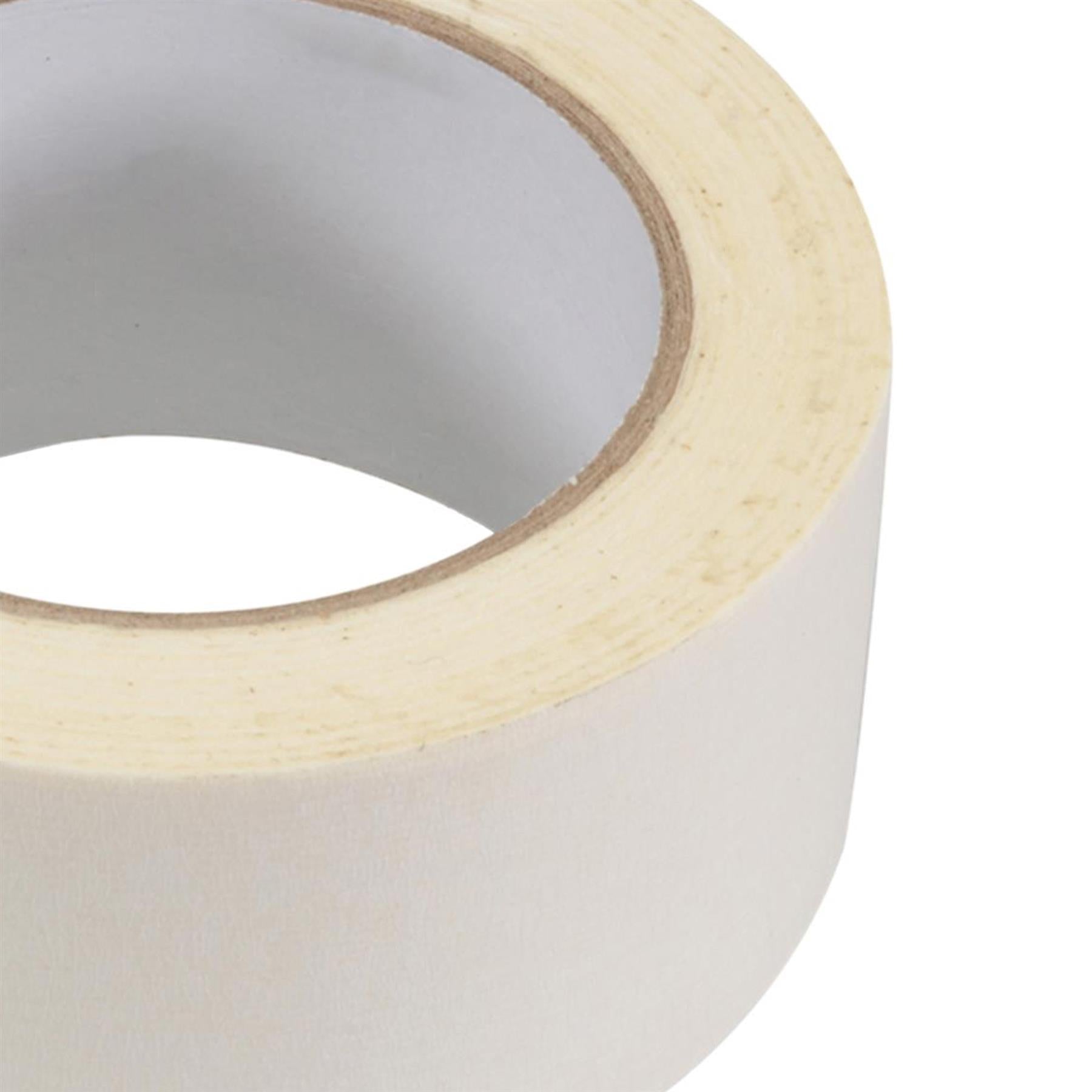Low Tack Masking Tape - 50mm X 50m Crepe Paper With Low-Adhesion Rubber Adhesive