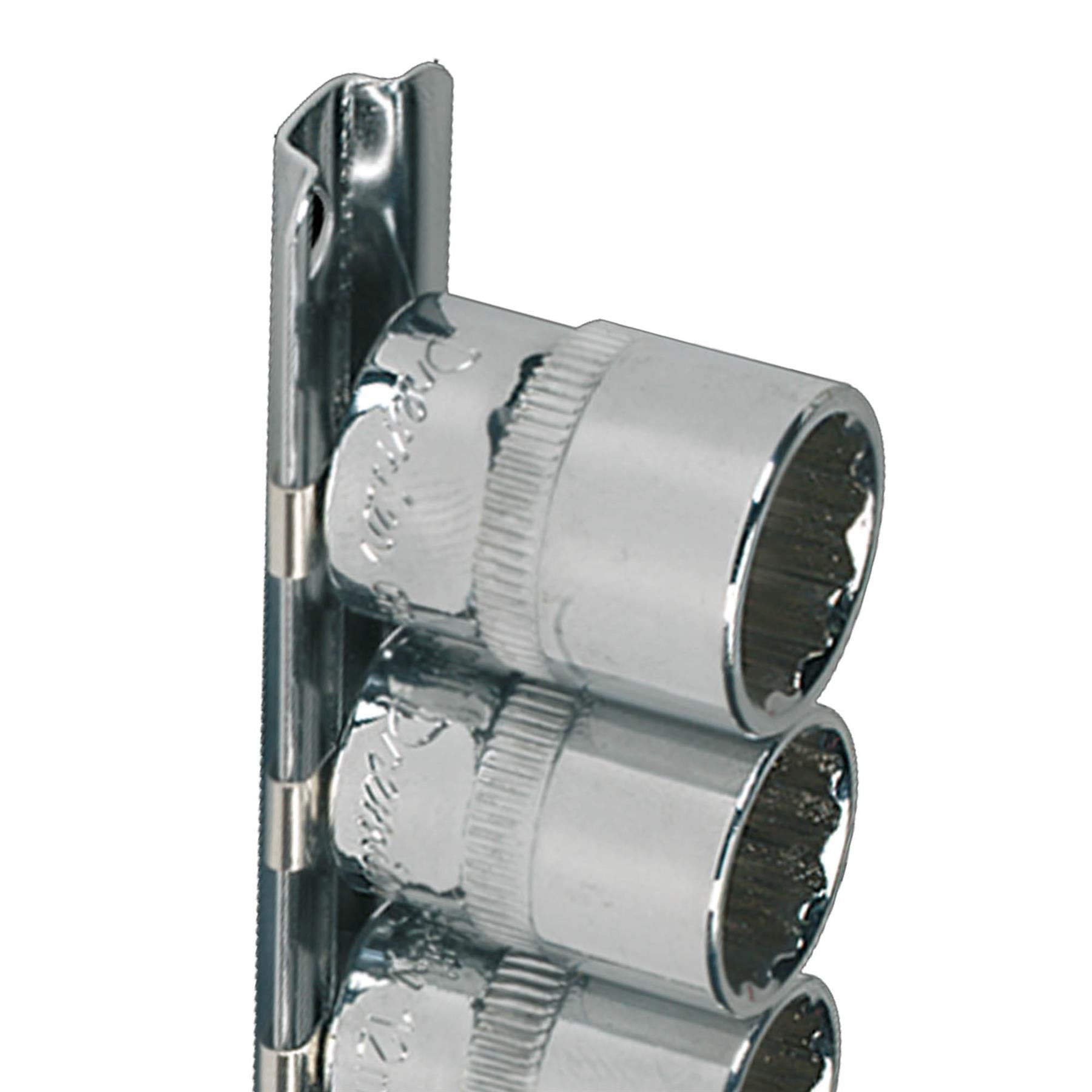 Sealey Socket Set 13pc 1/4"Sq Drive 12pt WallDrive Metric