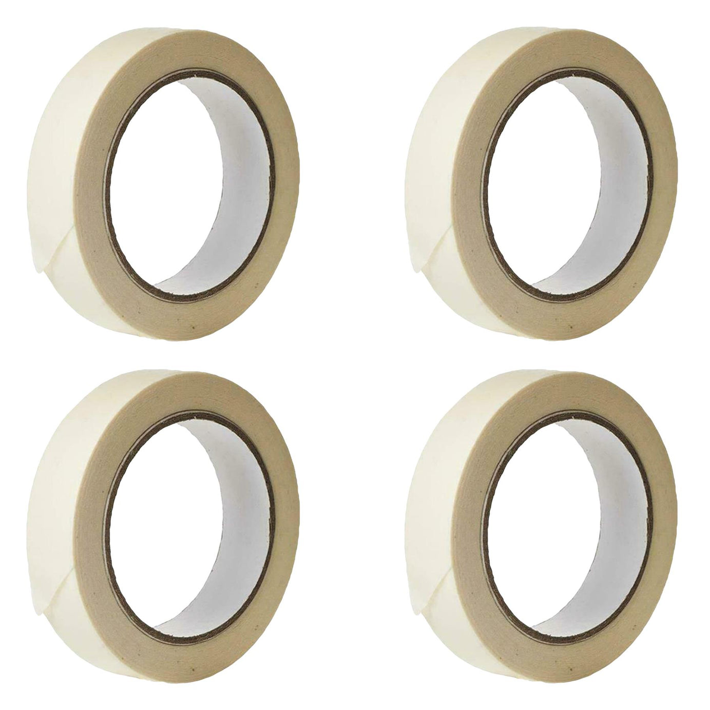 4PC PAINTING LOW TACK MASKING TAPE 24MM EASY TEAR