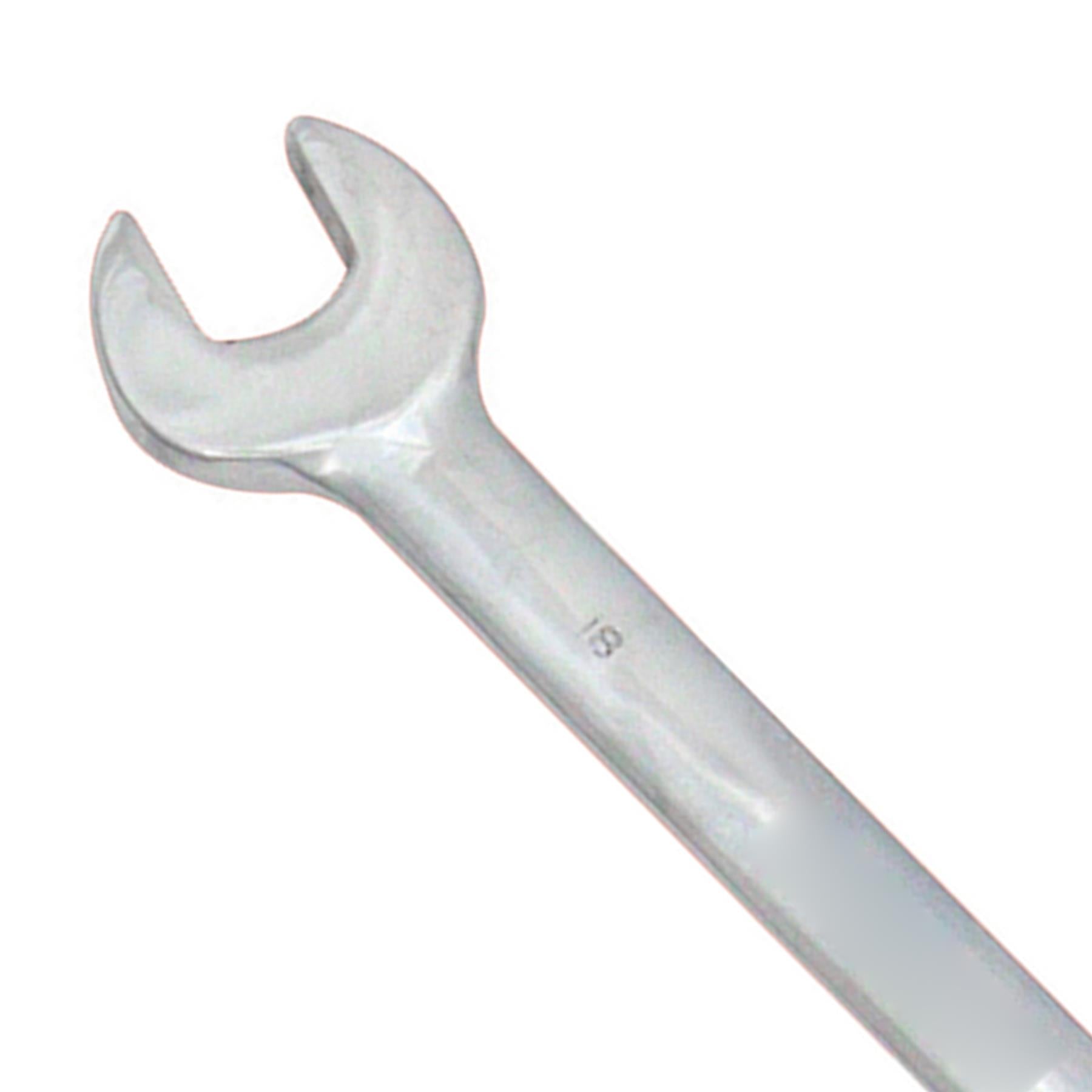 12Pce Fixed Head Ratchet Spanner Set 8mm - 19mm Tough Nylon Storage Roll