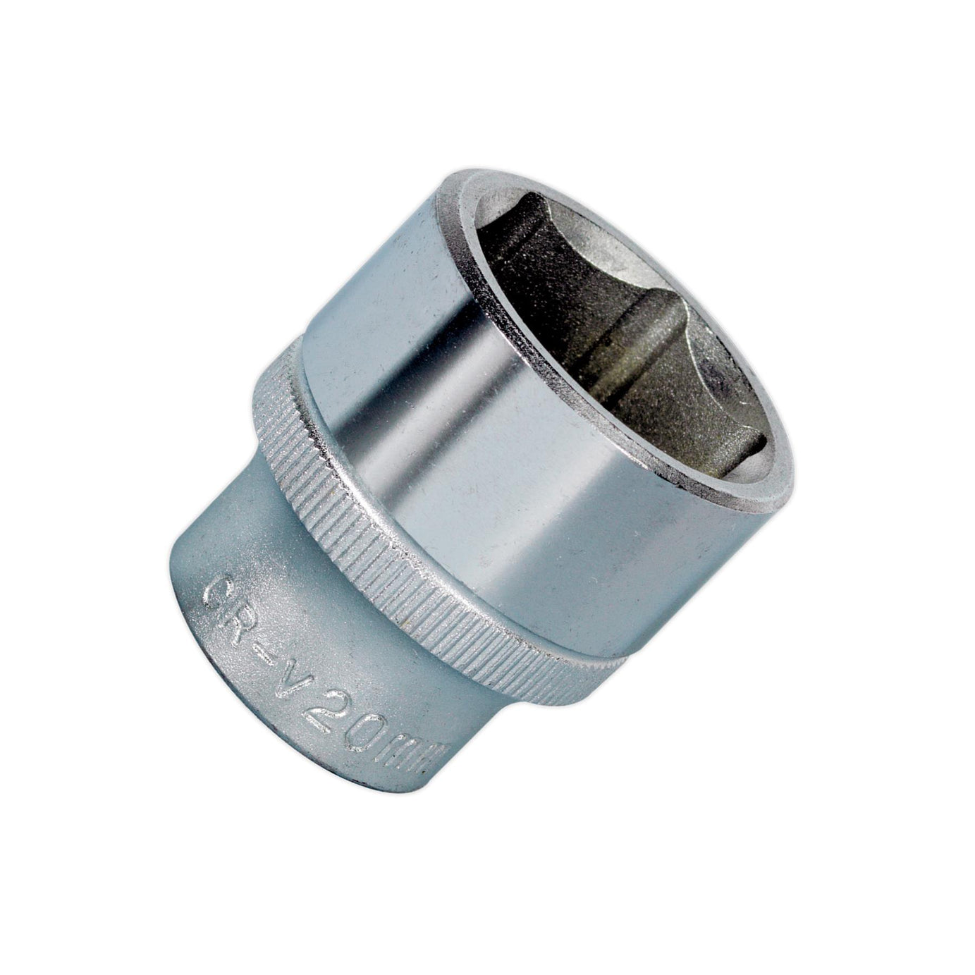 Sealey WallDrive® Socket 20mm 3/8"Sq Drive Chrome Vanadium Steel