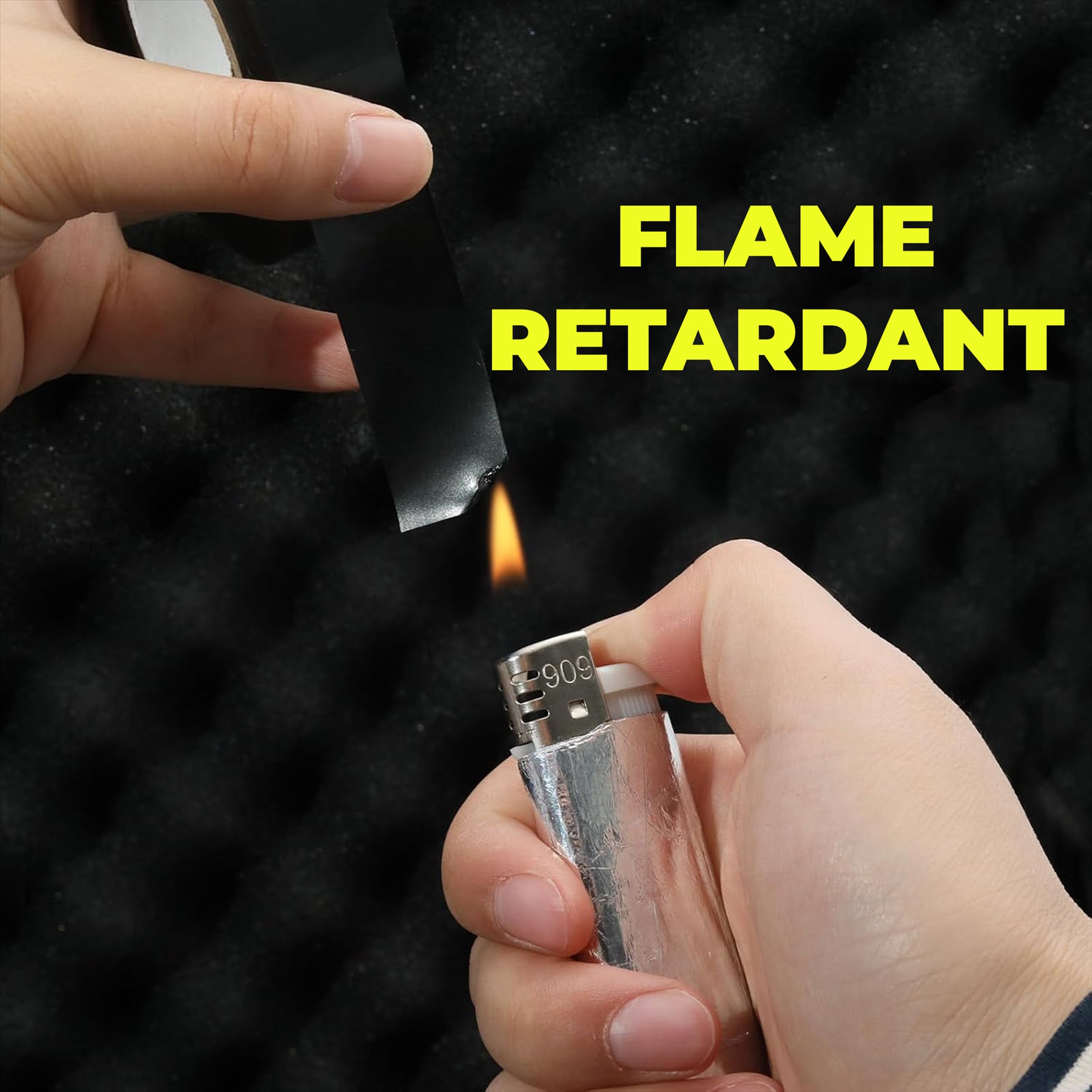 19mm x 33m Black Electrical Insulation / Insulating Tape Flame Retardant