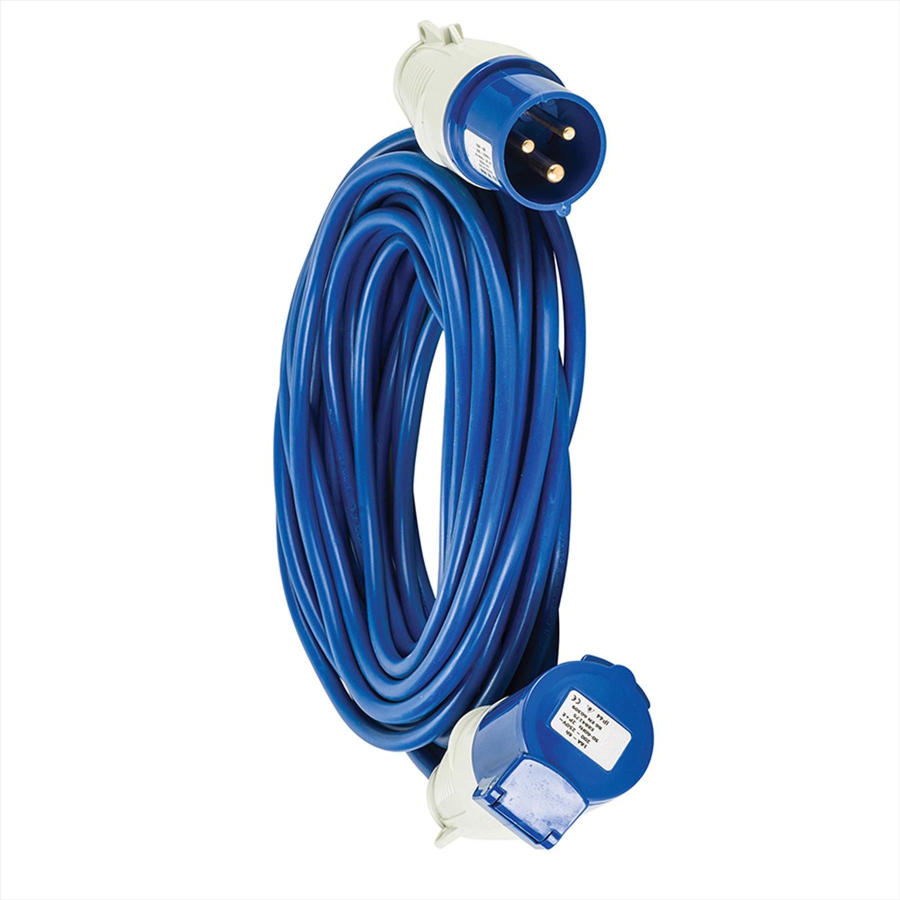 Defender Extension Lead Blue 1.5mm2 16A 14m 230V