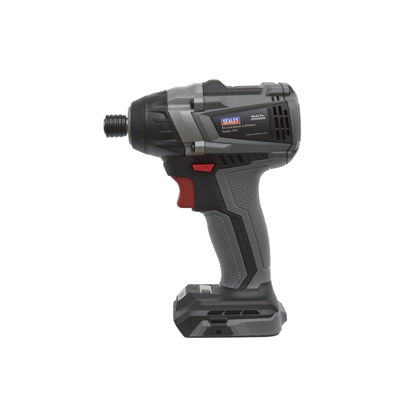 Sealey Brushless Impact Driver 20V 1/4"Hex 200Nm - Body Only