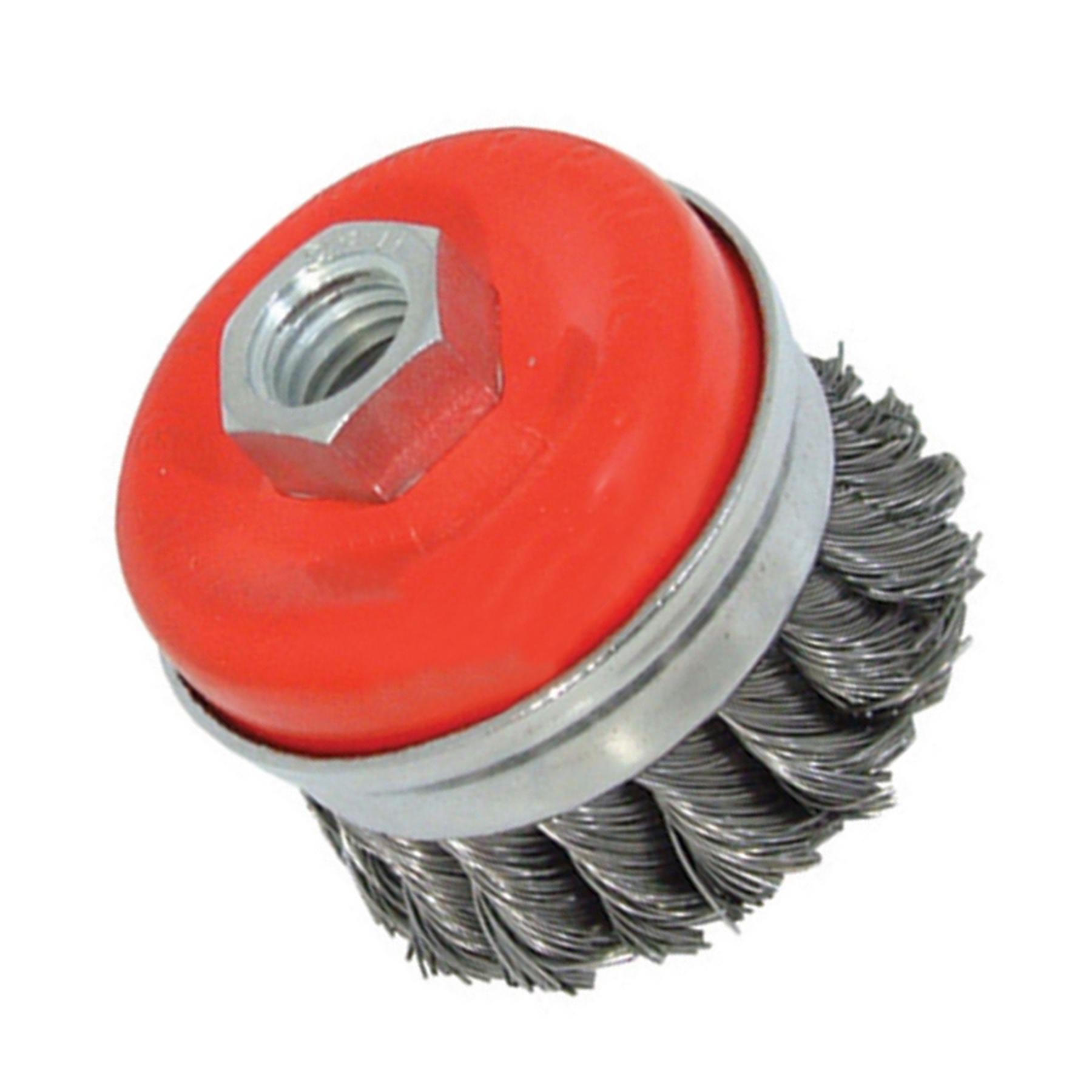 Steel Twist-Knot Cup 65mm Abrasive Grinding Paint Rust Removal DIY Kit