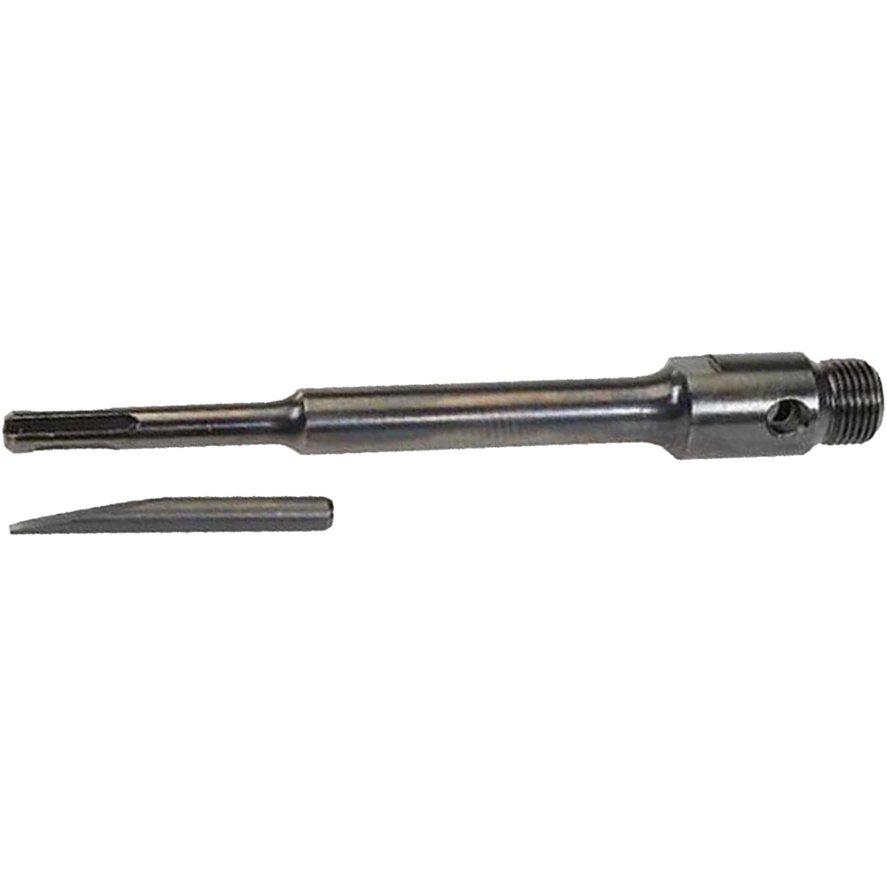 TCT Core Drill Bit 150mm Hole Saw Masonry Stone Brick SDS Plus 200mm Shaft Pilot