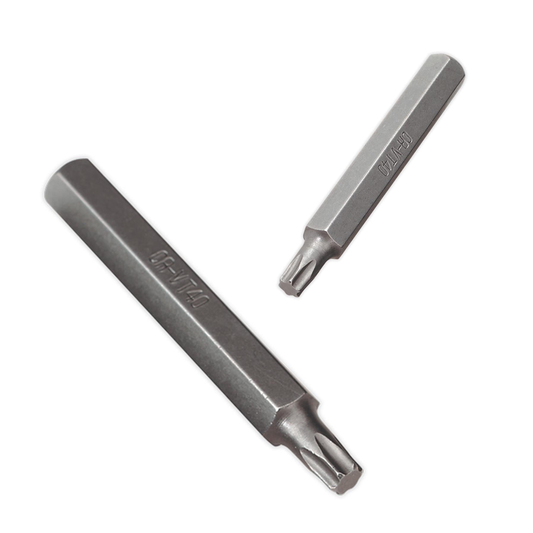 Sealey TRX-Star* T40 Bit Long Chrome Vanadium 6150 Steel Pack of 5