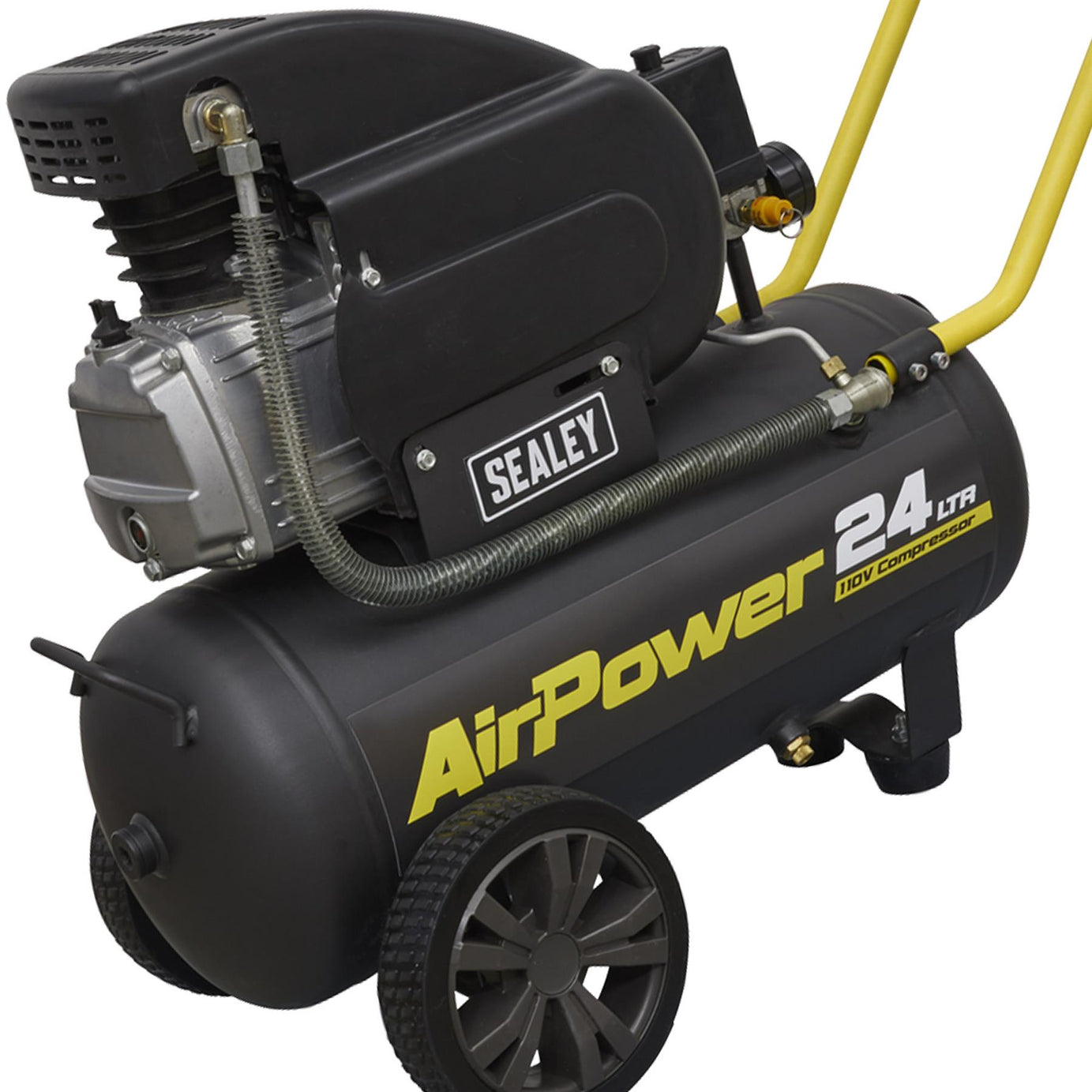 Sealey SAC2420E110V Compressor 24L Direct Drive 2hp 110V