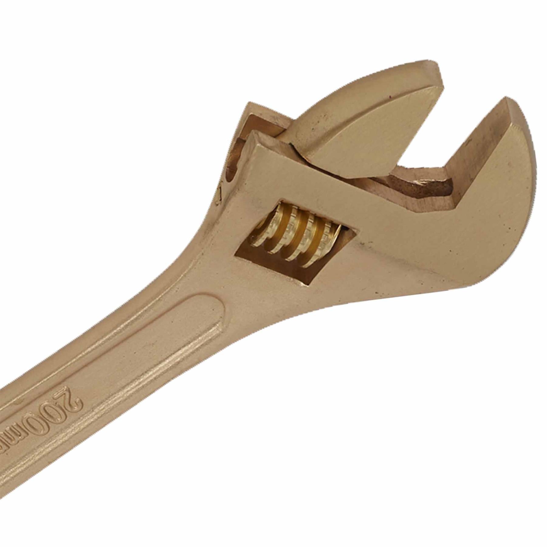 Sealey Adjustable Wrench 200mm - Non-Sparking NS066