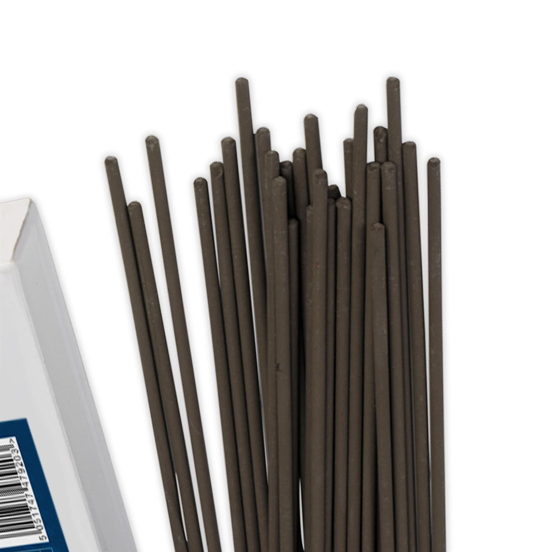 Welding Electrodes 2.5 x 300mm 2.5kg Pack mild steel electrodes made Sealey