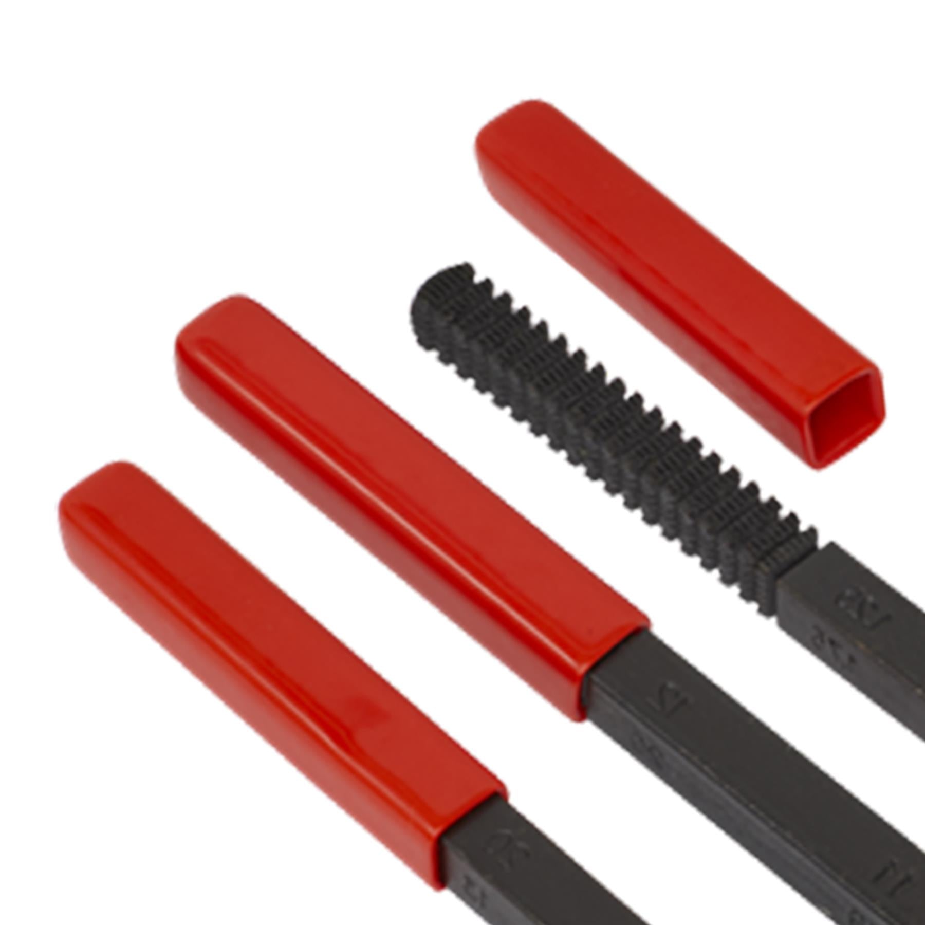 Sealey 3pc Thread Restore File Set Double Ended SAE/UN-BSP-Metric Thread Cutting