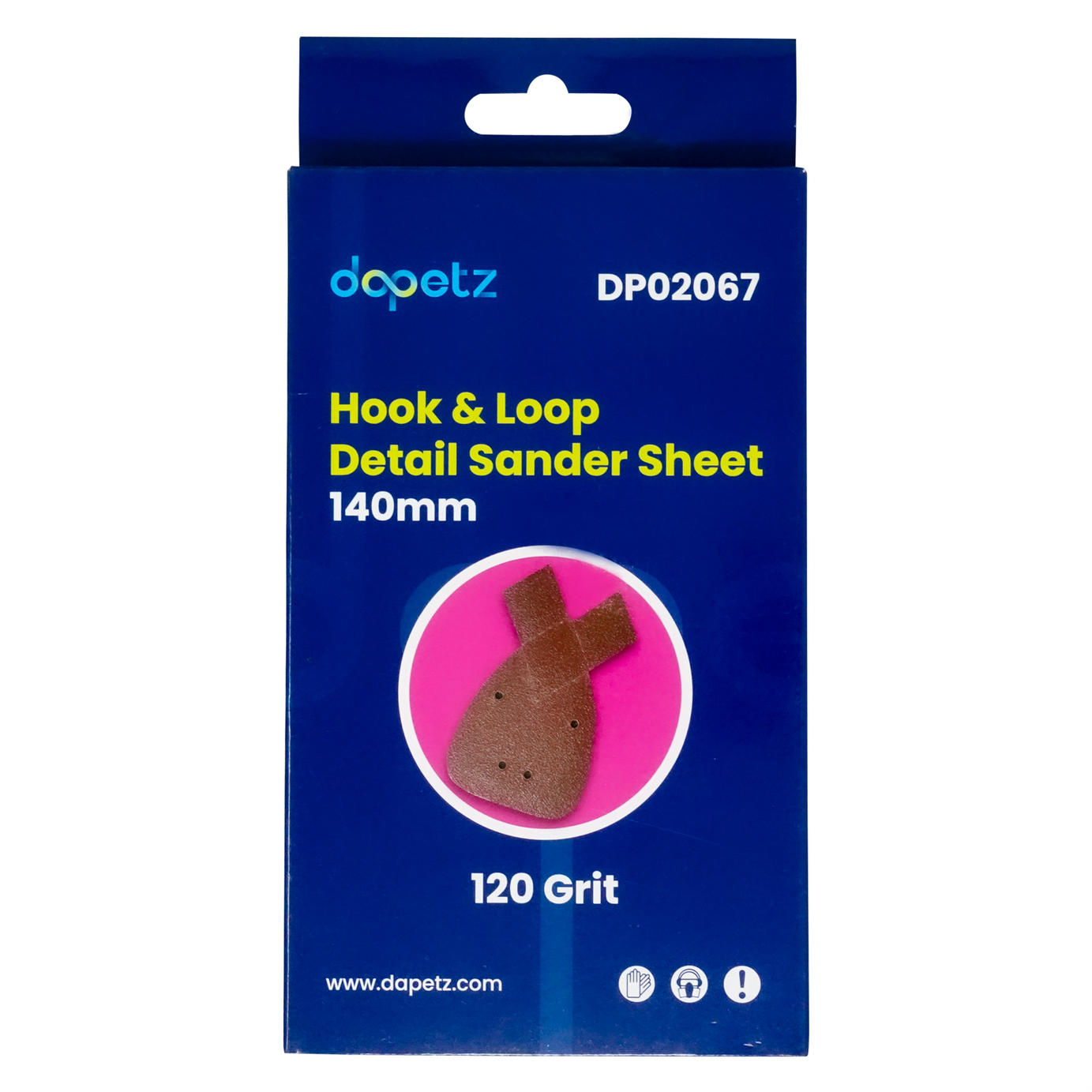 120 Grits Mouse Sanding Sheets Hook & Loop Sander Pads 4-Holes Sand Paper 40Pcs