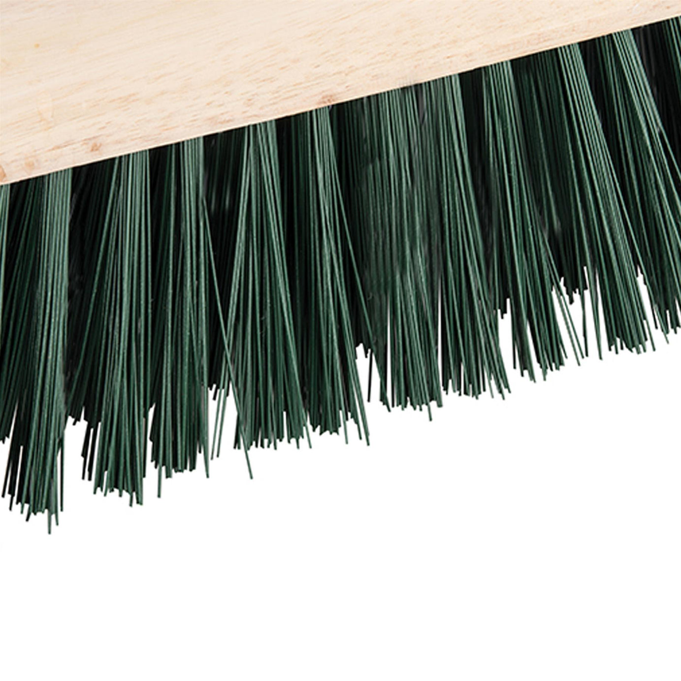 Broom Pvc Saddleback - 330mm (13") 4 X Rows Of Pvc Bristles For Outdoor Use