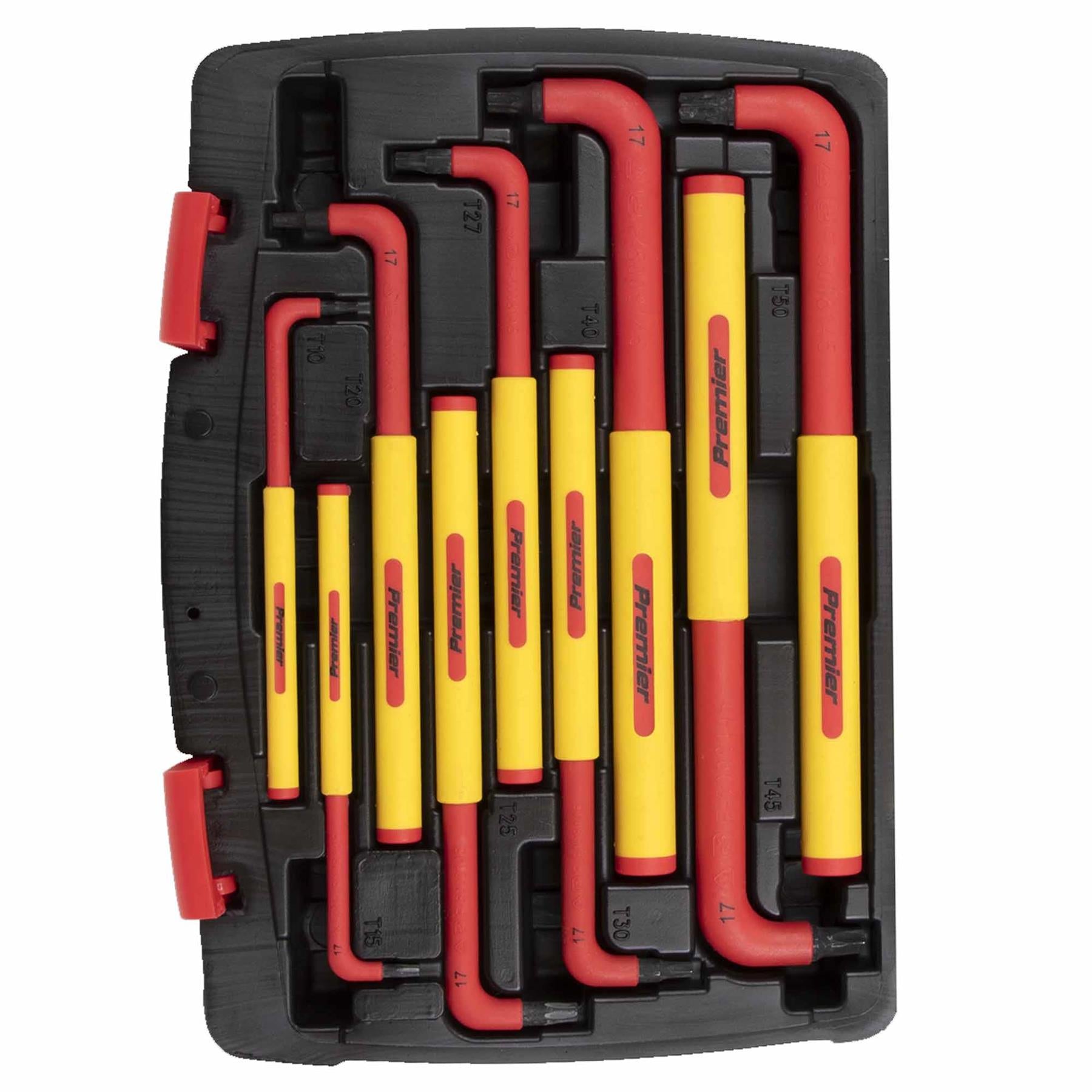 Sealey TRX-Star Key Set 9pc Extra-Long VDE