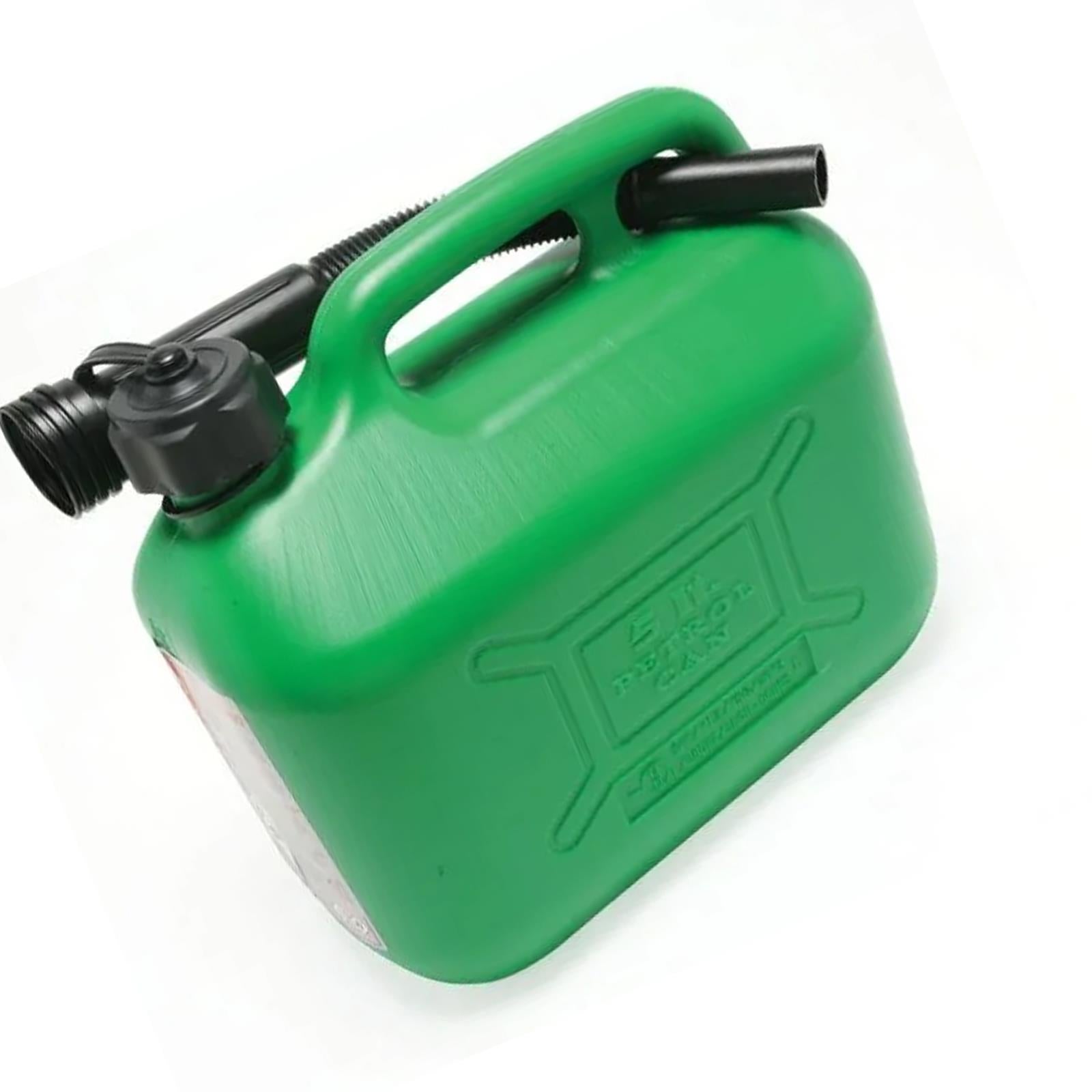 Durable 5L Green Plastic Fuel Can