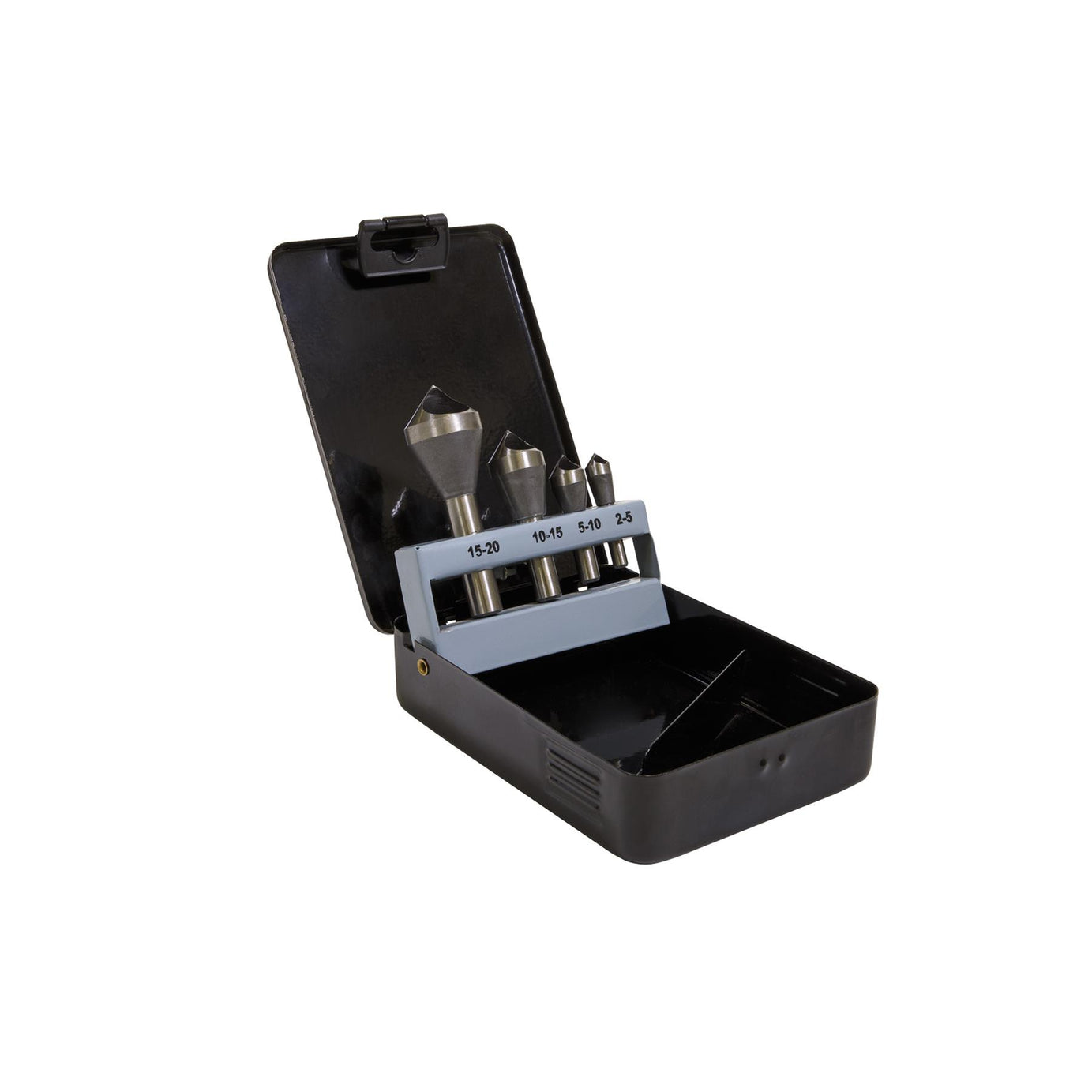 Sealey Slotted Deburring Countersink Drill Bit Set 4pc 90°