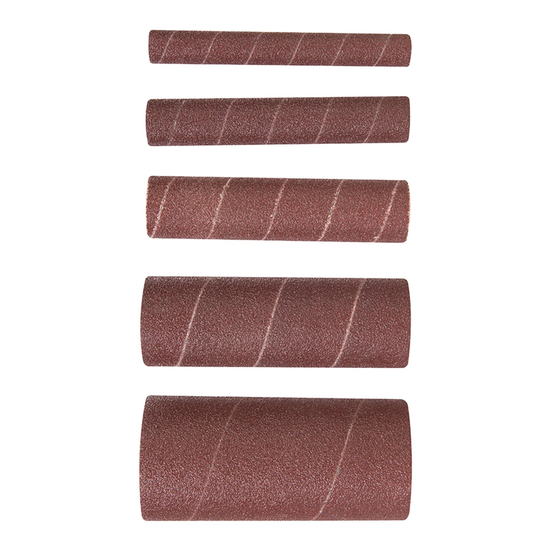 Aluminium Oxide Sanding Sleeves 5Pc 80G With Cloth Backing for Wood 80G