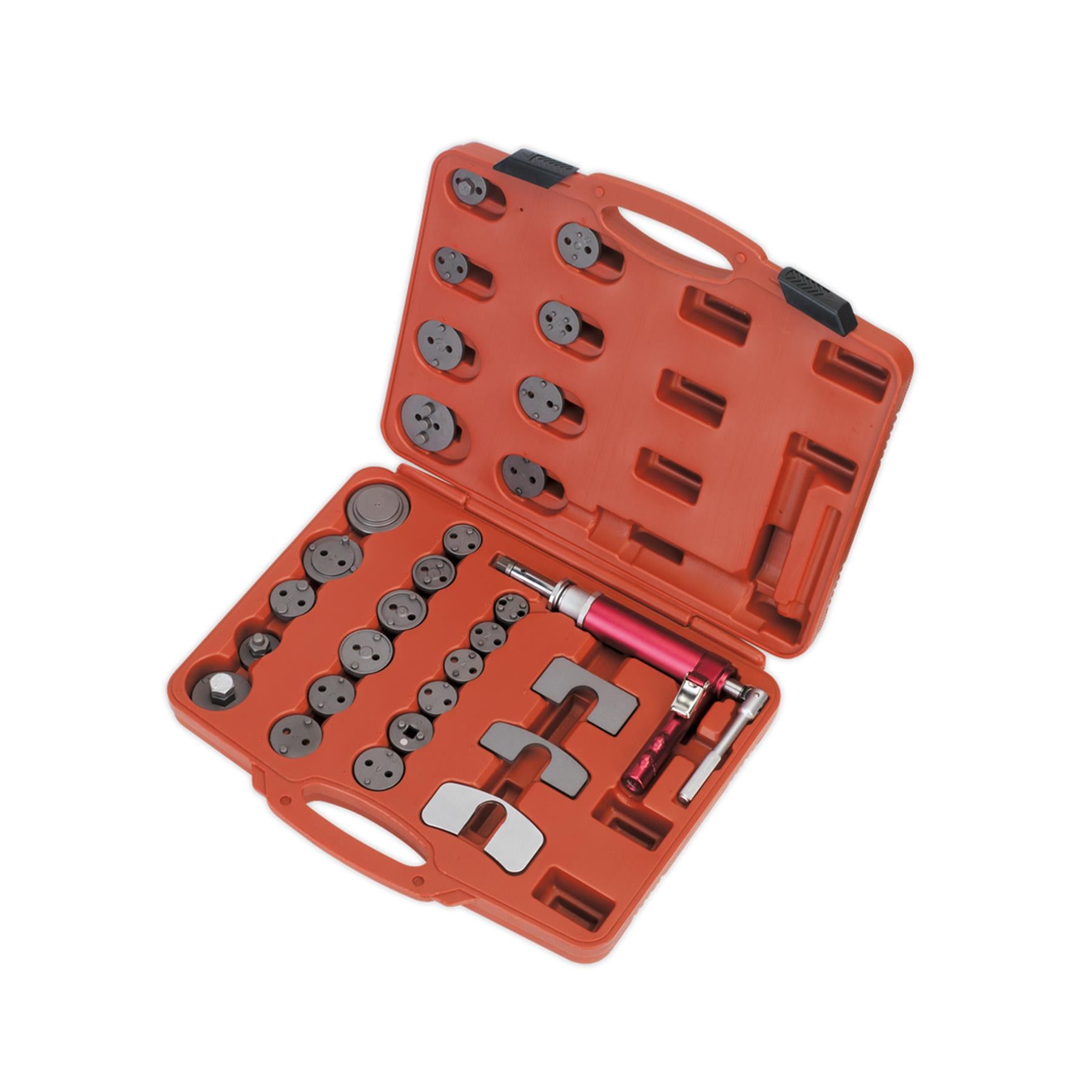 Sealey Air Operated Brake Piston Wind-Back Tool Kit 29pc Fast Lightweight