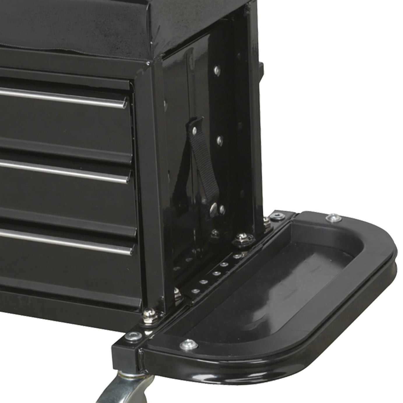 Sealey Mechanic's Utility Seat & Toolbox - Black