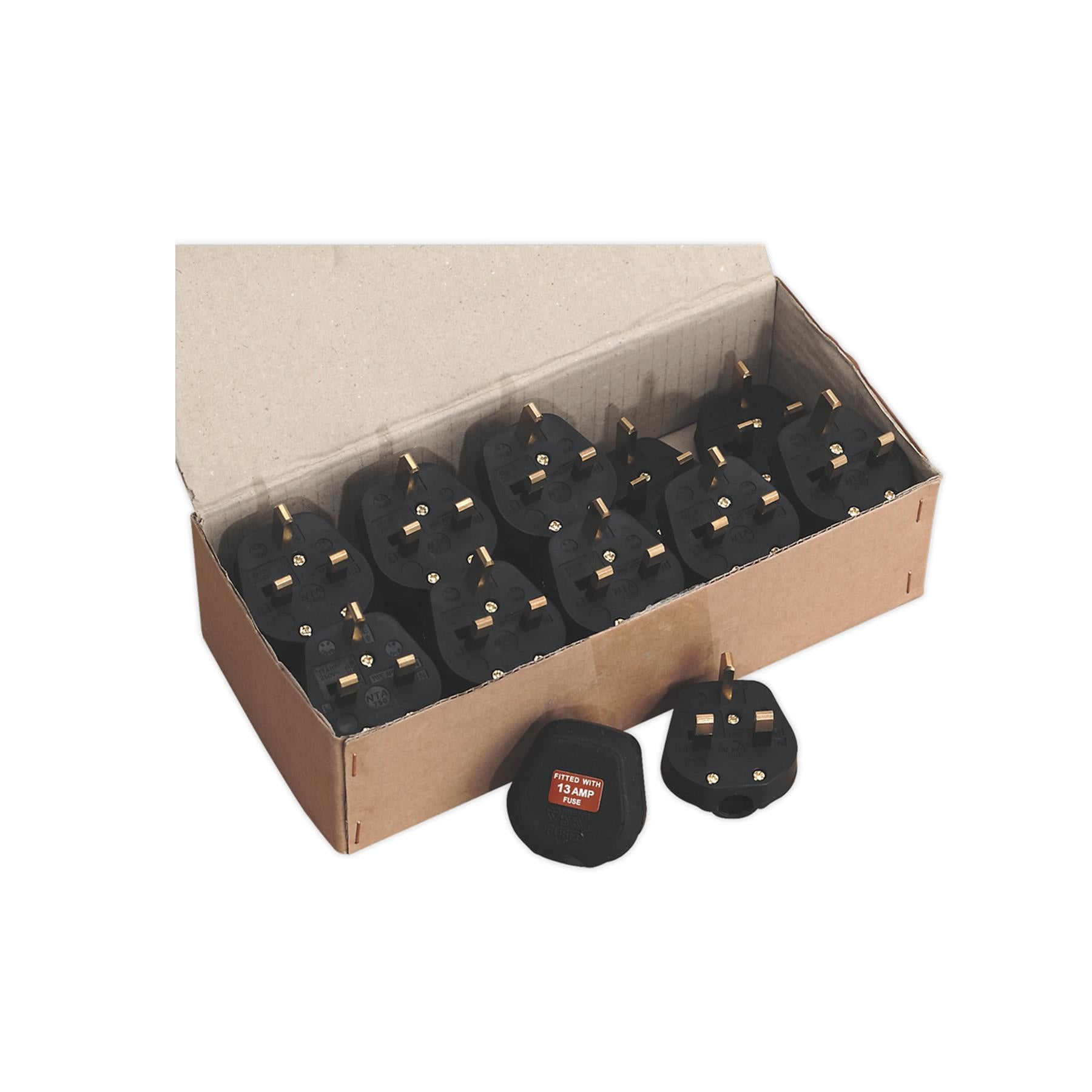 Sealey Resilient Plug 13A Pack of 20