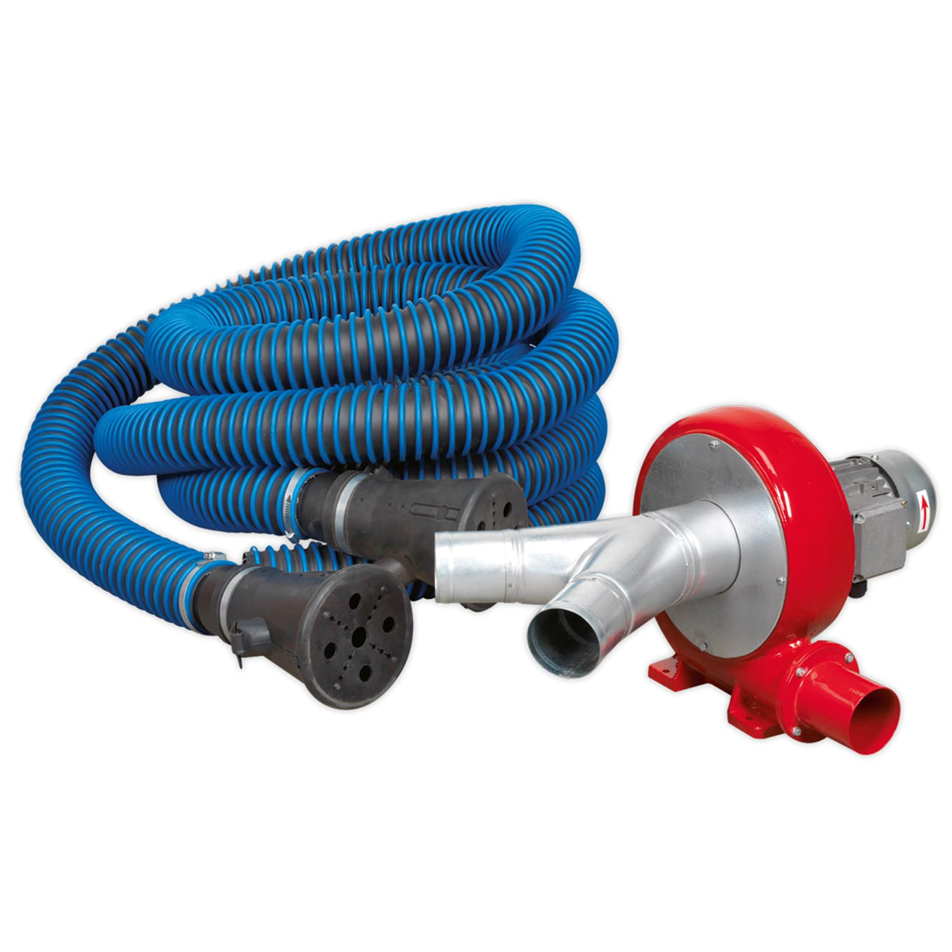 Sealey Exhaust Fume Extraction System 230V - 370W - Twin Duct
