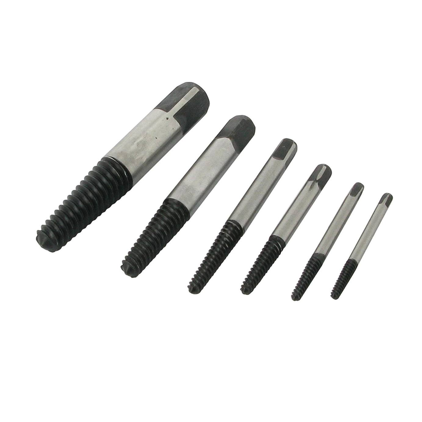 6Pce Screw Extractor Set 3mm - 25mm Removes Damaged Bolts And Screws New