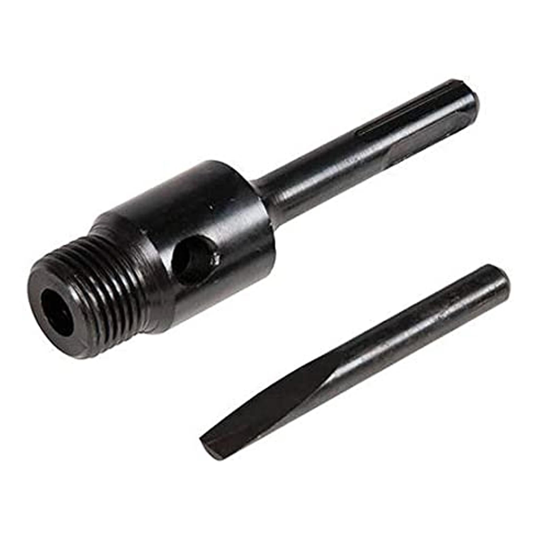 TCT Core Drill Bit 125mm Hole Saw Masonry Stone Brick SDS Plus 125mm Shaft Pilot