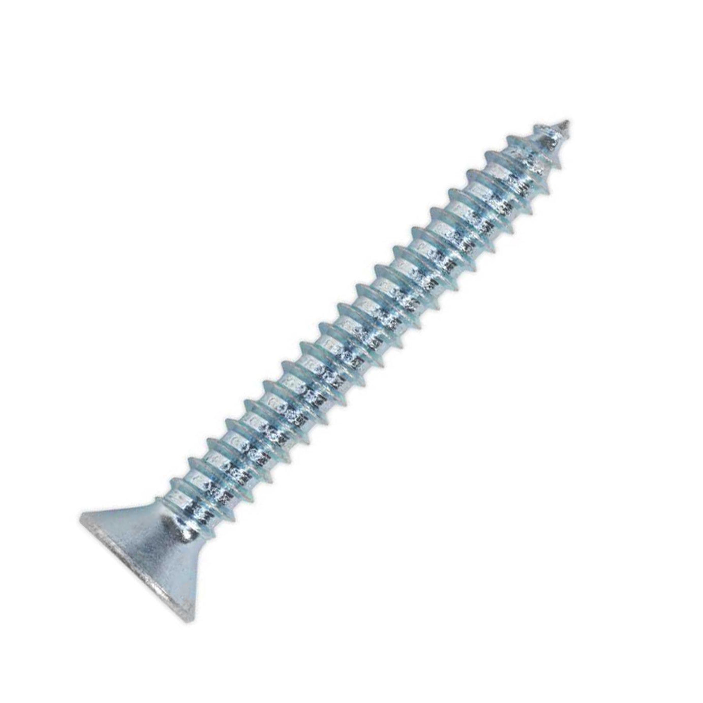 Sealey Self Tapping Screw 4.8 x 38mm Countersunk Pozi Pack of 100