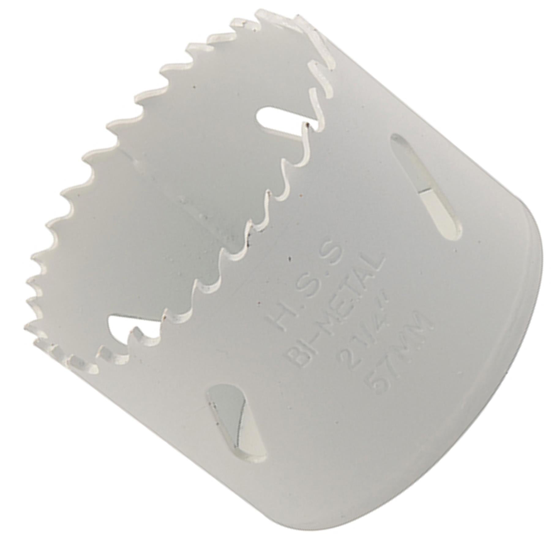 Heavy Duty Bi-Metal Holesaw 57mm Variable Pitch Steel Wood Metal Pvc Fast Clean