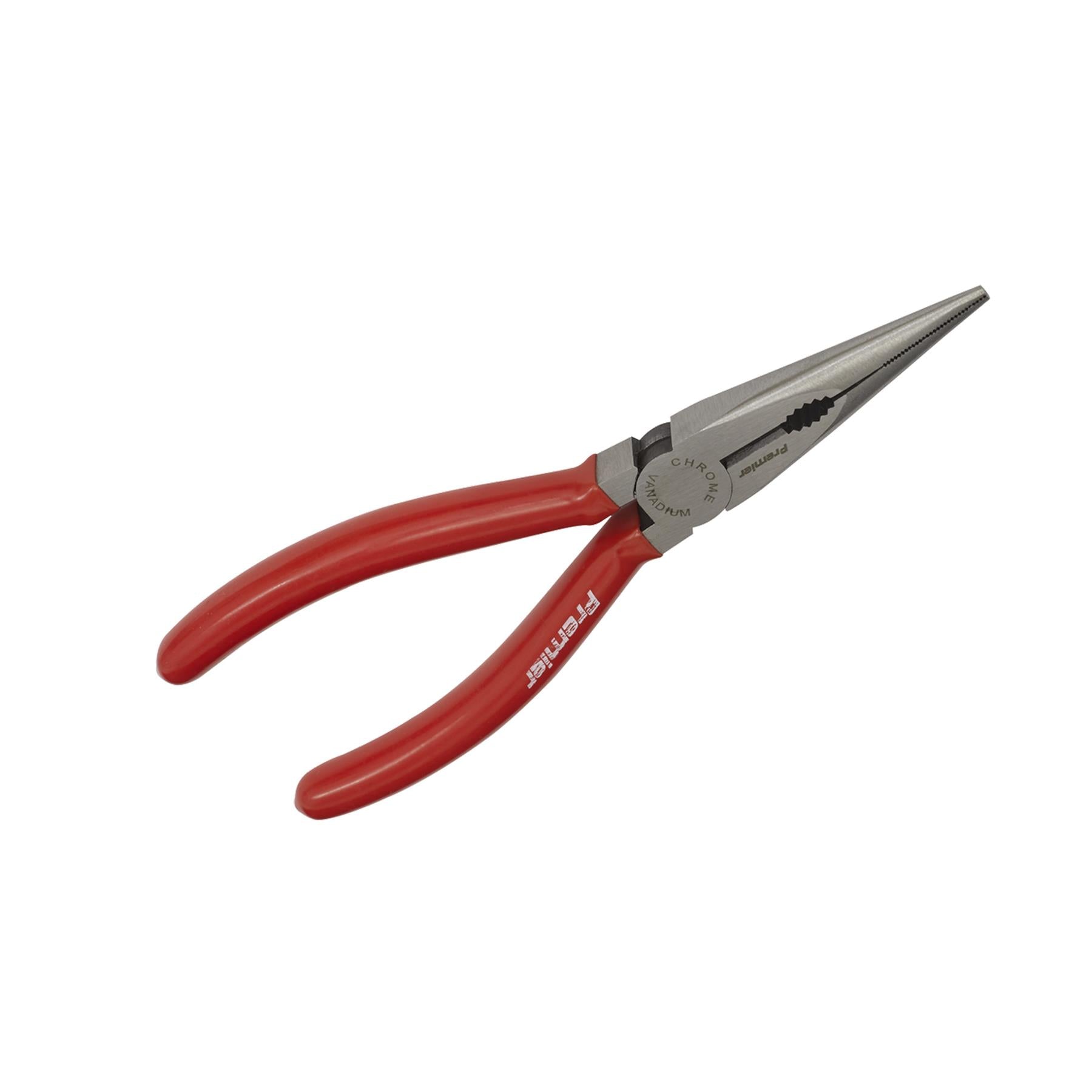 Sealey Long Nose Pliers 170mm Chrome Vanadium Steel