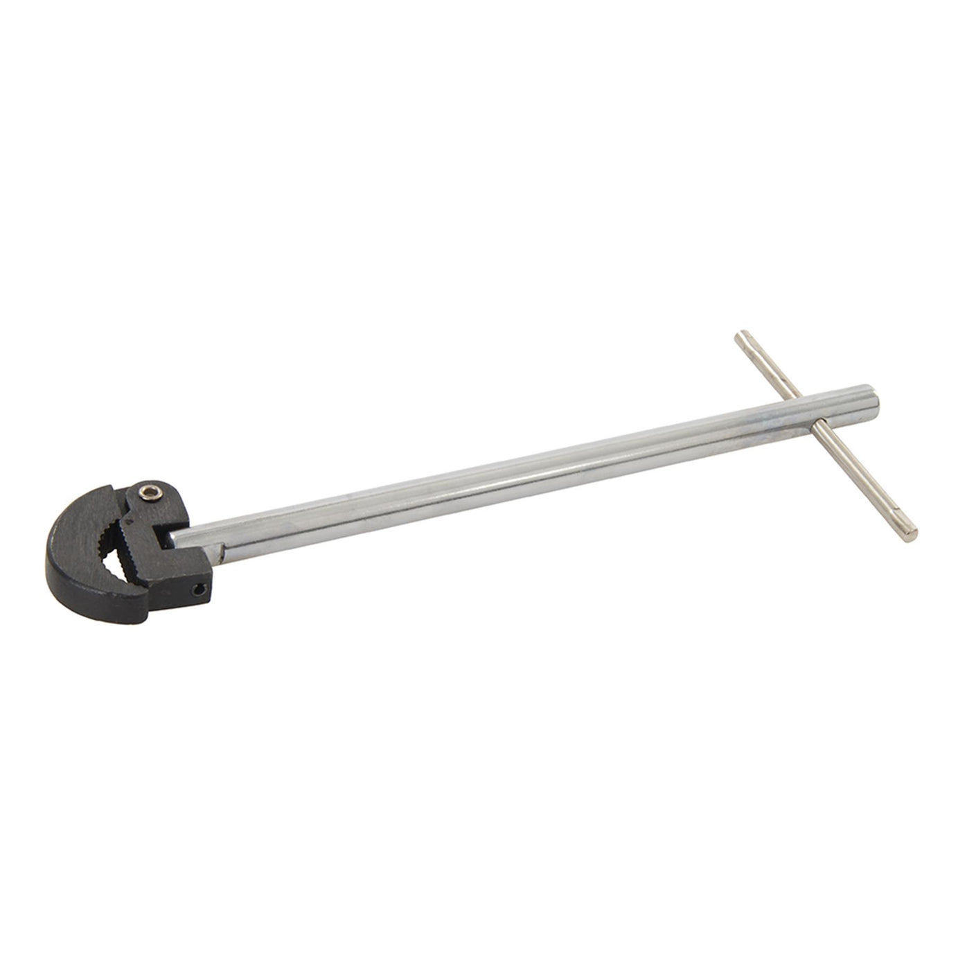 Adjustable Basin Wrench 280mm Hardened Steel Jaws And Adjustable Pivot Head