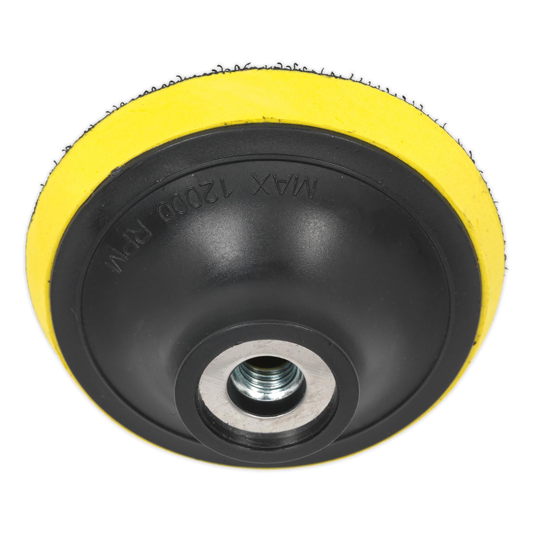 Sealey Hook-and-Loop Backing Pad 75mm M10 x 1.5mm