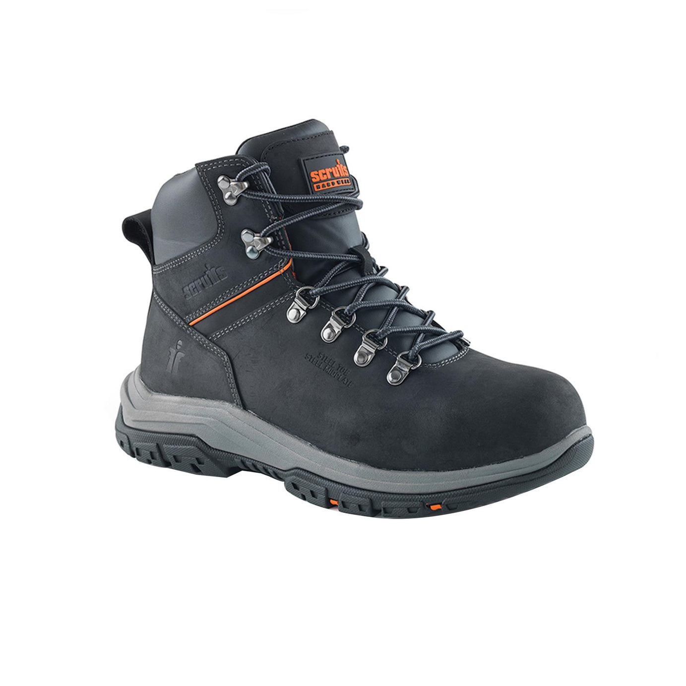 Scruffs Rafter Safety Boots Black Size 10 / 44 Extra comfort.