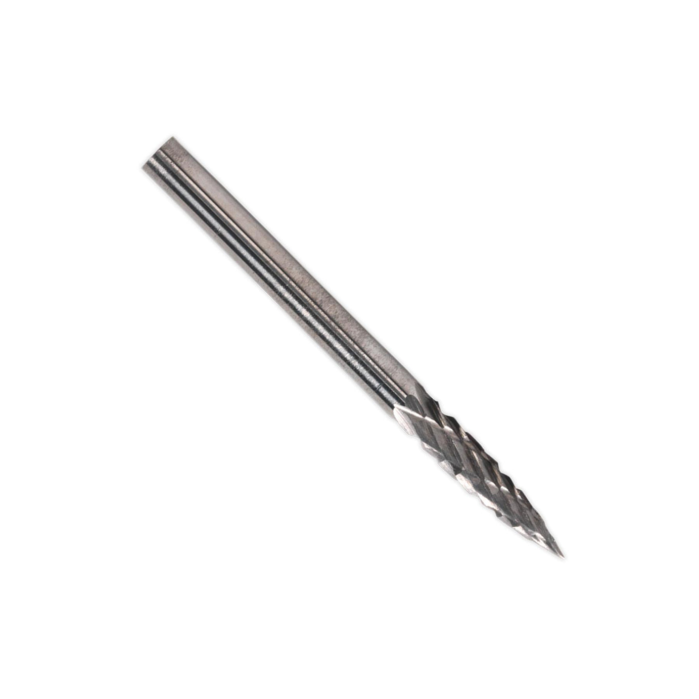 Sealey Micro Carbide Burr Pointed Tree 3mm Pack of 3