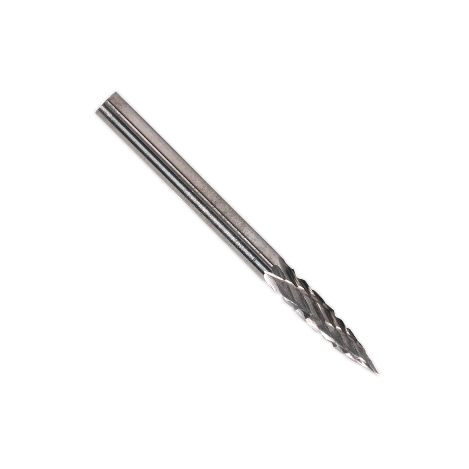 Sealey Micro Carbide Burr Pointed Tree 3mm Pack of 3