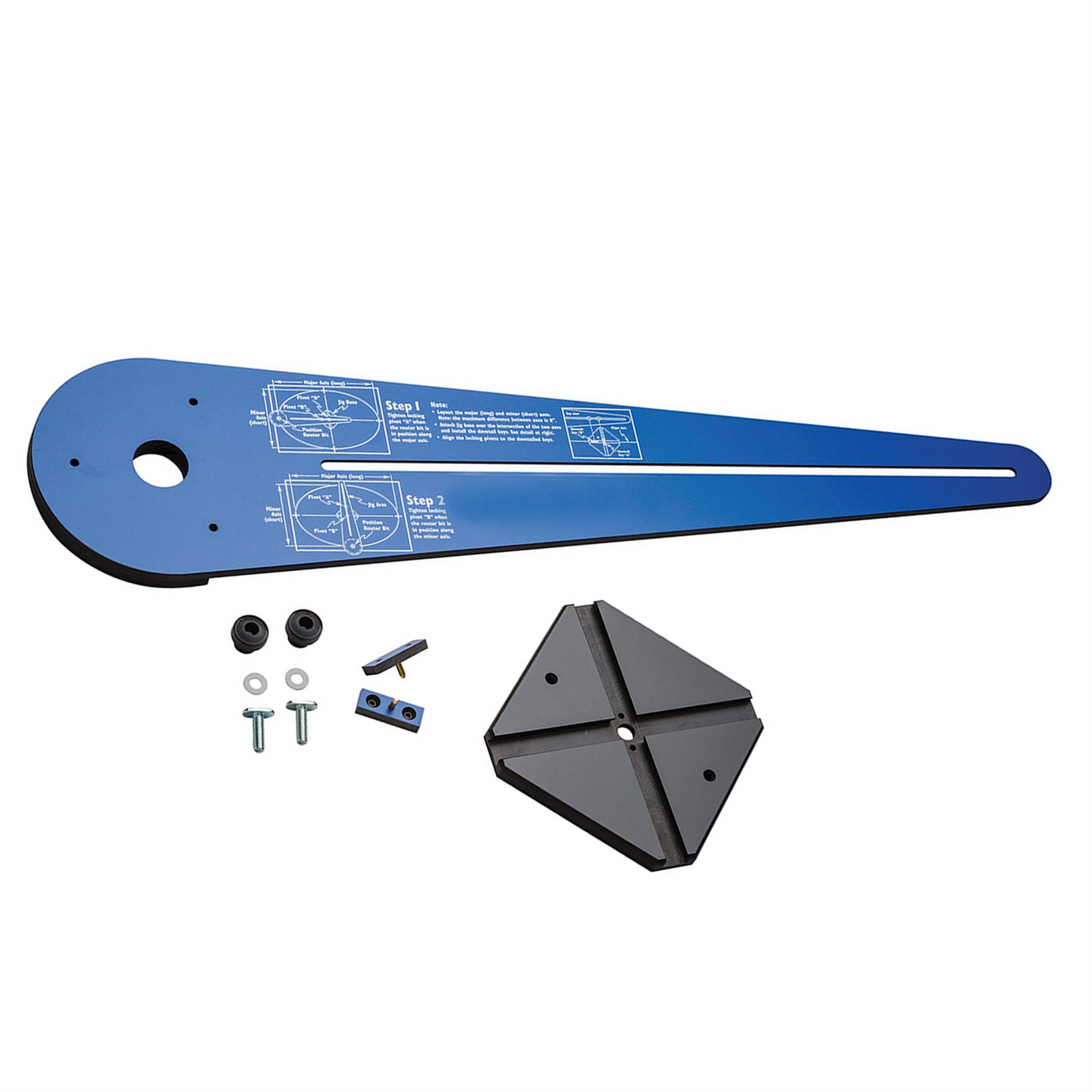 Ellipse Circle Router Jig 235 - 1320mm (9-1/4 - 52")  Durable Phenolic Material