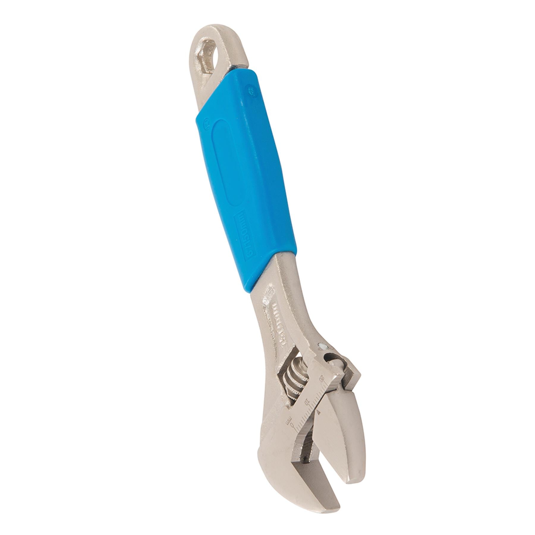 Adjustable Wrench 150mm Length - Jaw 17mm Corrosion-Resistant Satin Finish