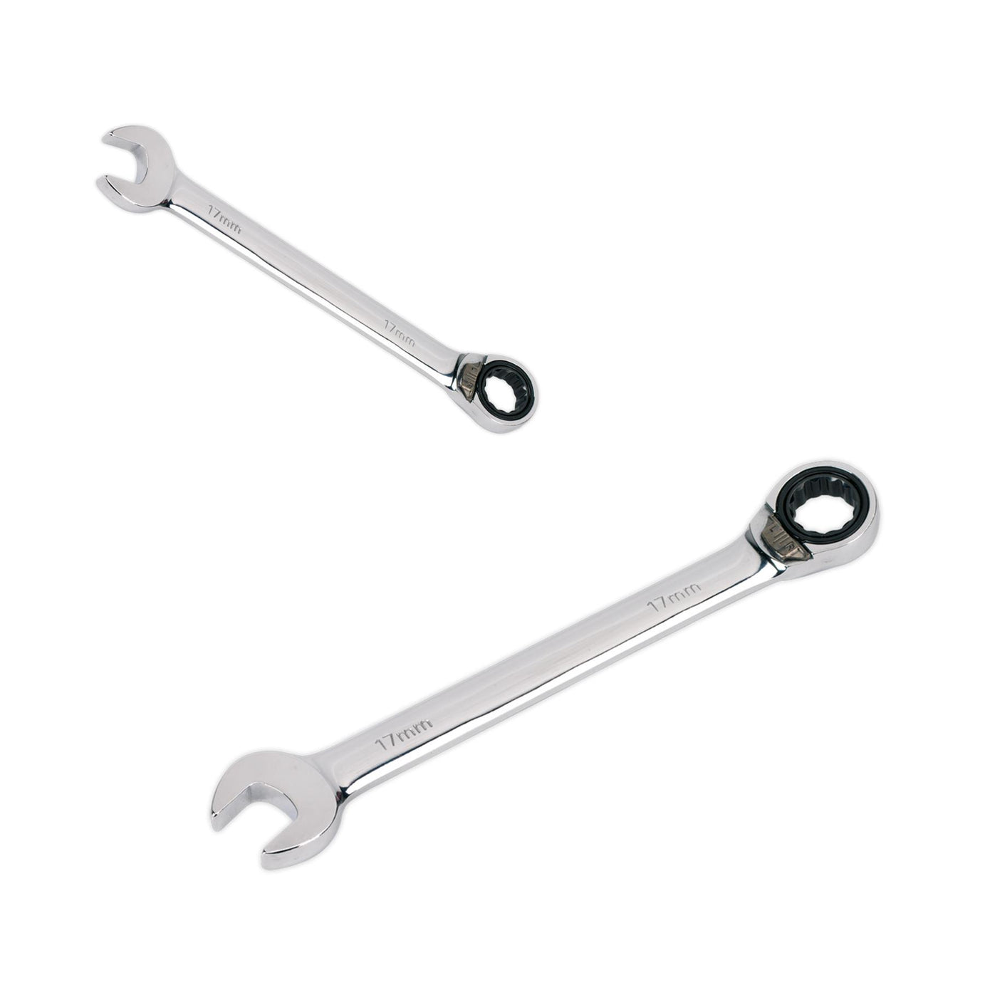 Sealey Reversible Ratchet Combination Spanner 17mm