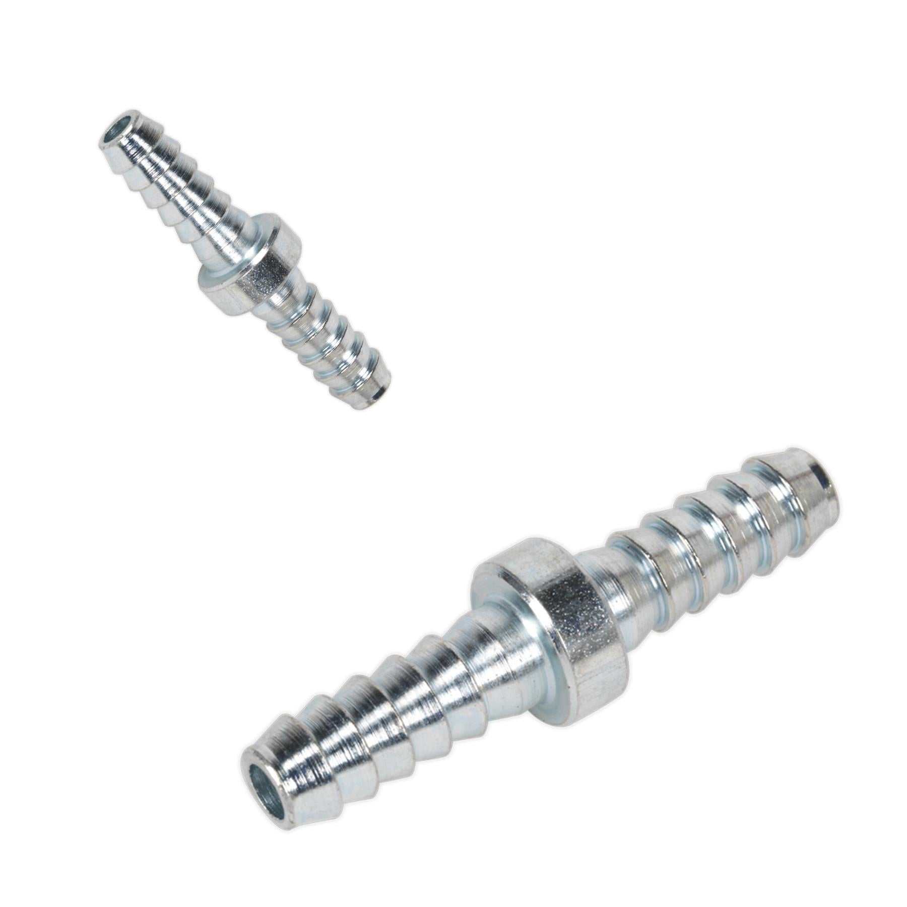 Sealey Double End Hose Connector 1/4" Hose Pack of 5