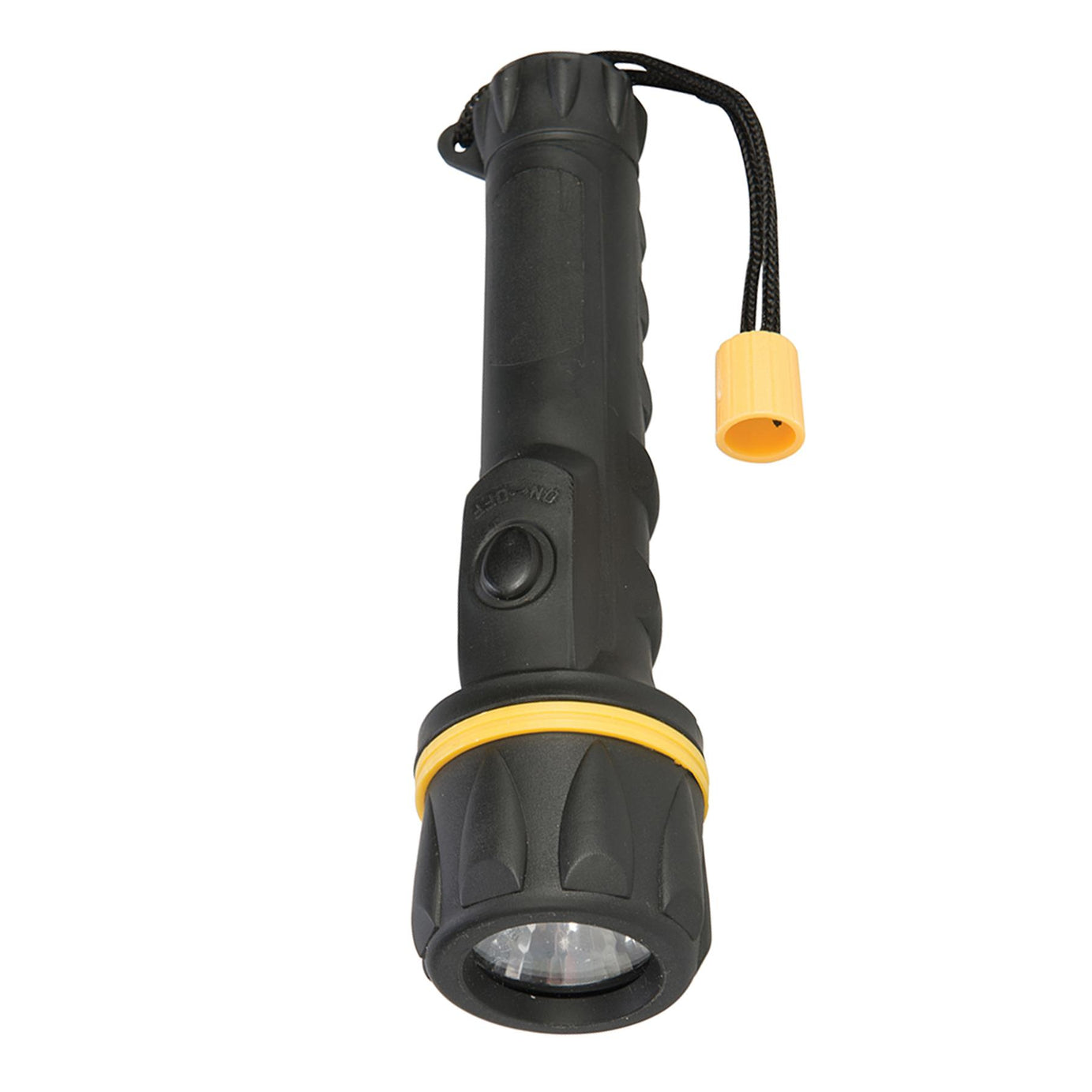 Rubber Torch - 2 X Aa Water & Shock Resistant Camping Outdoor 10 Lumen Output
