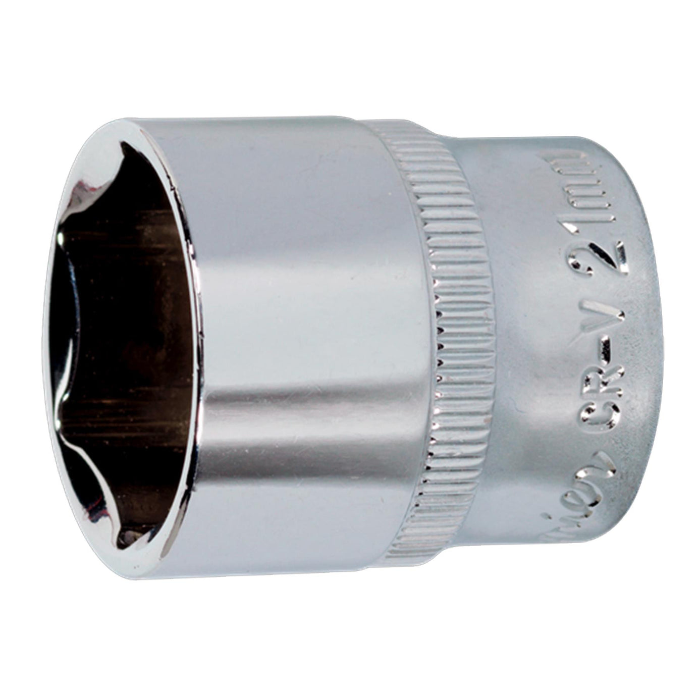 Sealey WallDrive Socket 21mm 3/8"Sq Drive Fully Polished