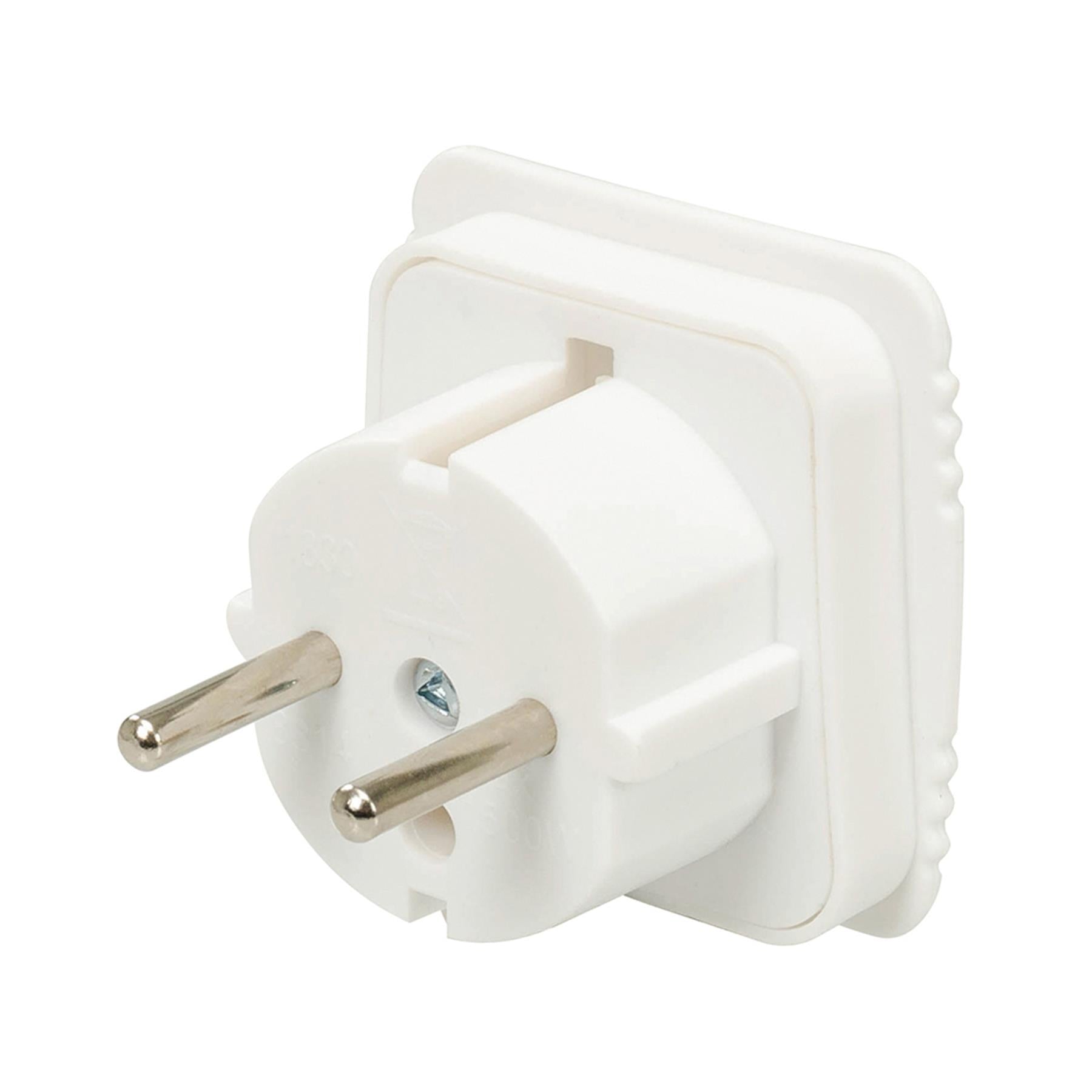 Uk To Eu Travel Adaptor For Most EU Sockets 13A - 230V German Or French Sockets