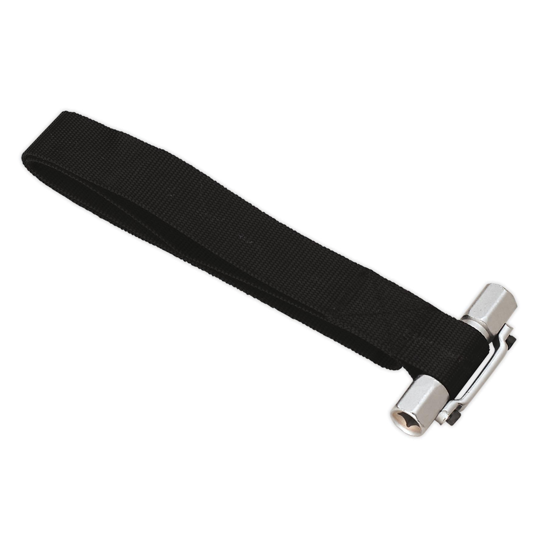 Sealey Oil Filter Strap Wrench 300mm Capacity 3/8" & 1/2"Sq Drive