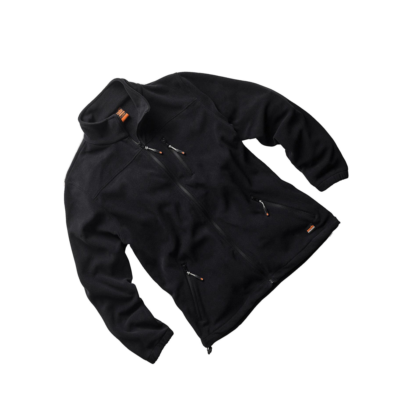 Scruffs WORKER Fleece Black Men's Water Resistant Work Jacket XXL