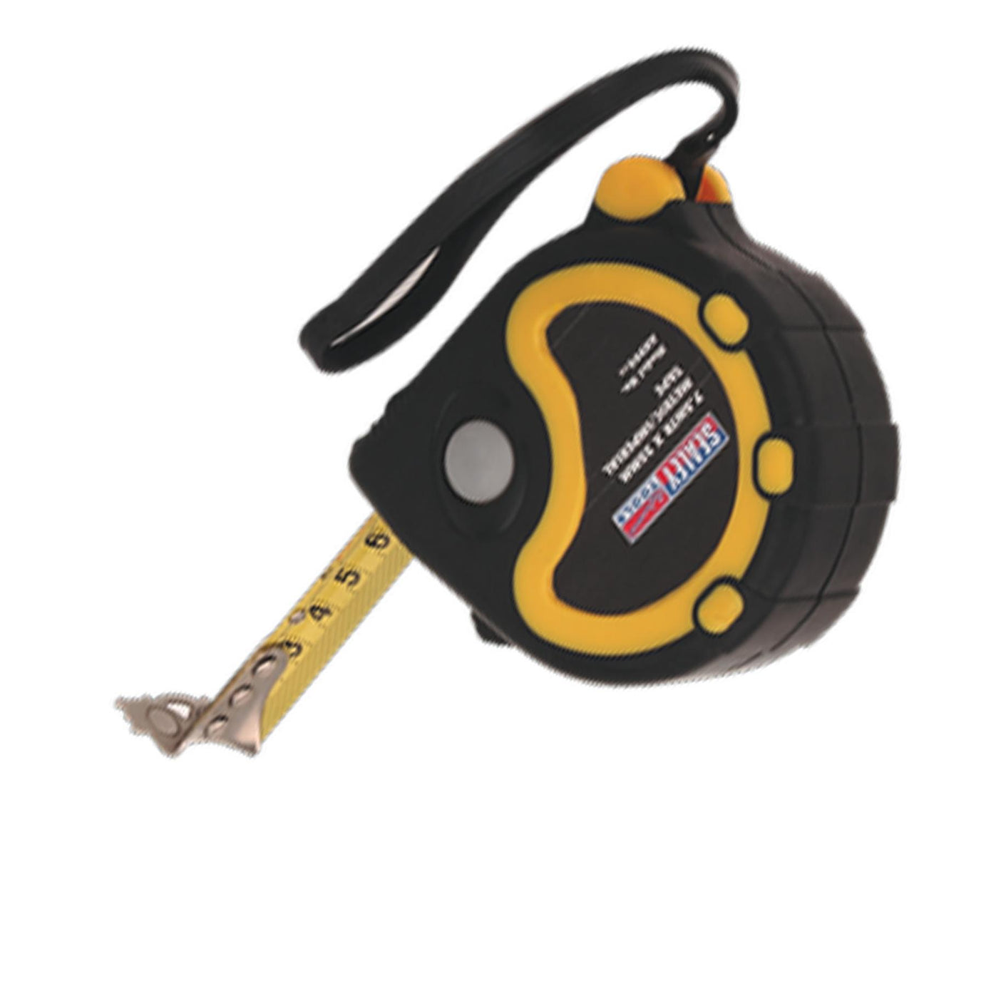 Sealey Rubber Tape Measure 7.5m(25ft) x 25mm Metric/Imperial