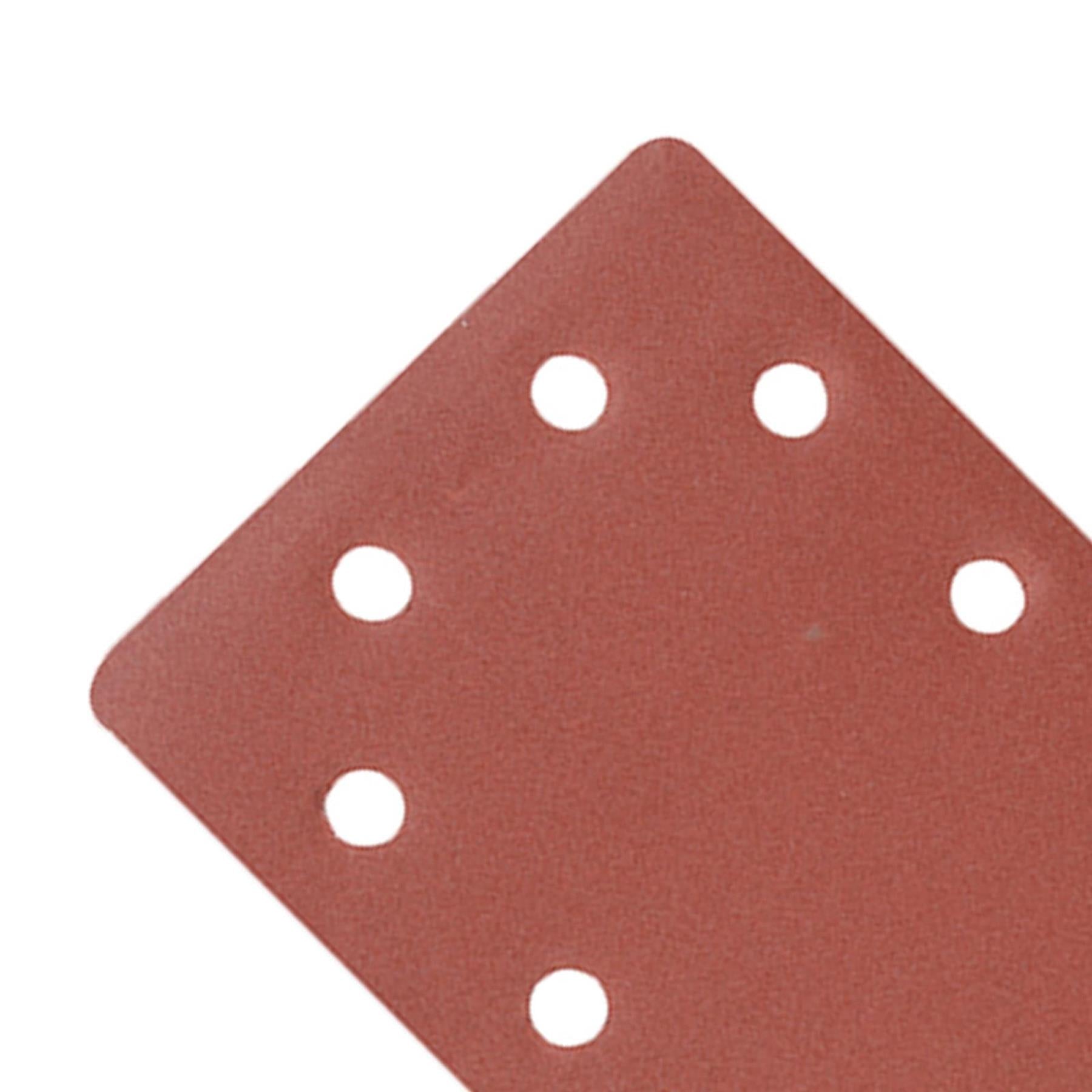 1/2 Punched Sanding Sheet 10Pk Grit 240 Hook & Loop Aluminium Oxide Construction